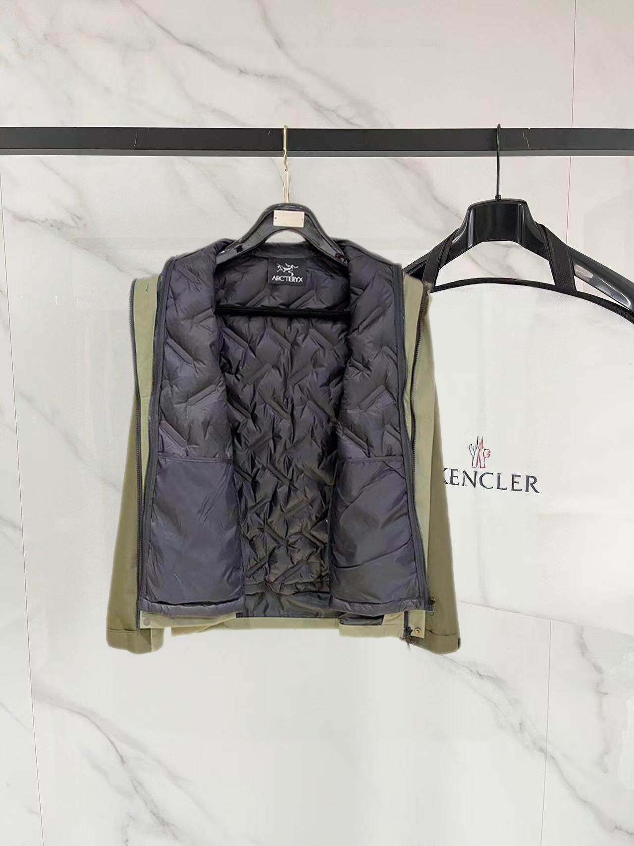 Arcteryx Down Jacket Goose Down Hooded M-l-xxxl