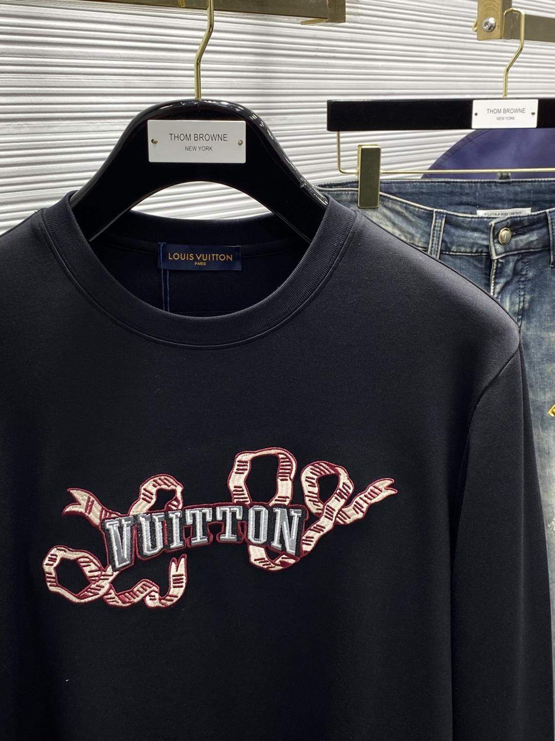 Louis Vuitton Basic Clothing Printed M-l-xl