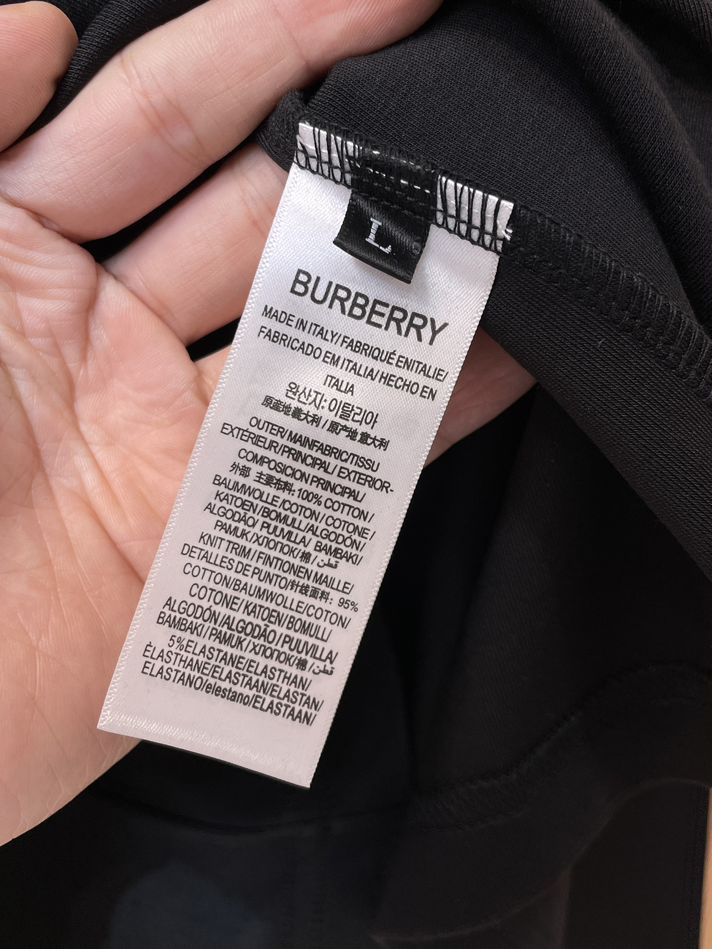 Burberry Basic Clothing Printed M-l-xl