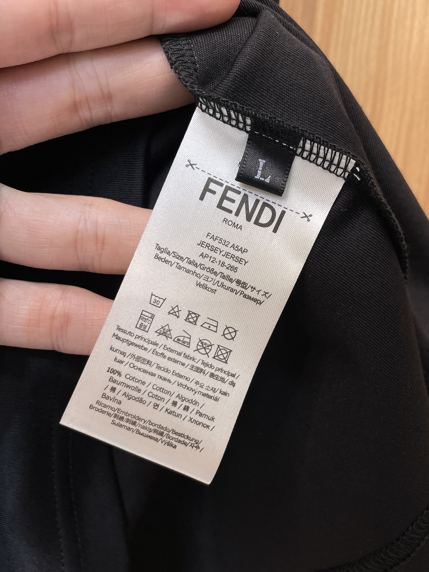 Fendi Basic Clothing Printed M-l-xl