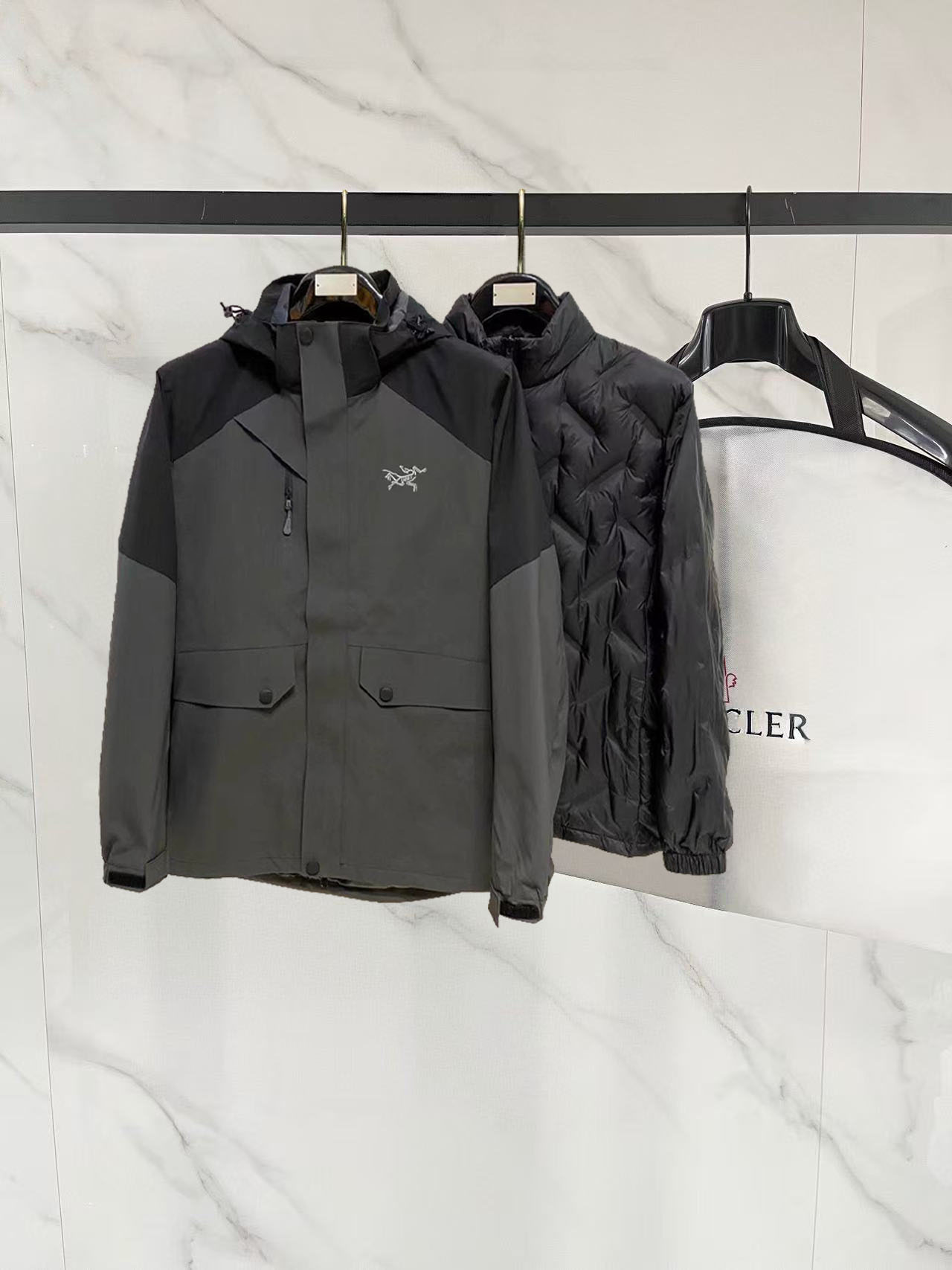 Arcteryx Down Jacket Goose Down Hooded M-l-xxxl