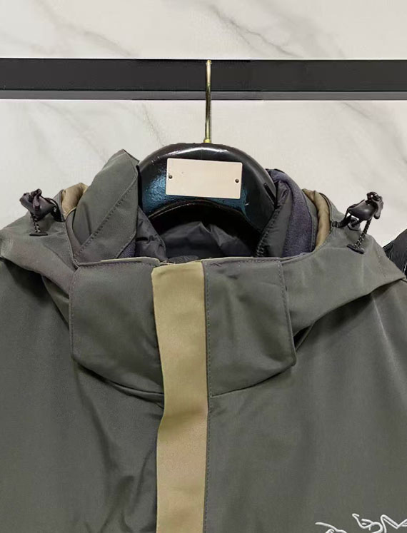 Arcteryx Down Jacket Goose Down Hooded M-l-xxxl