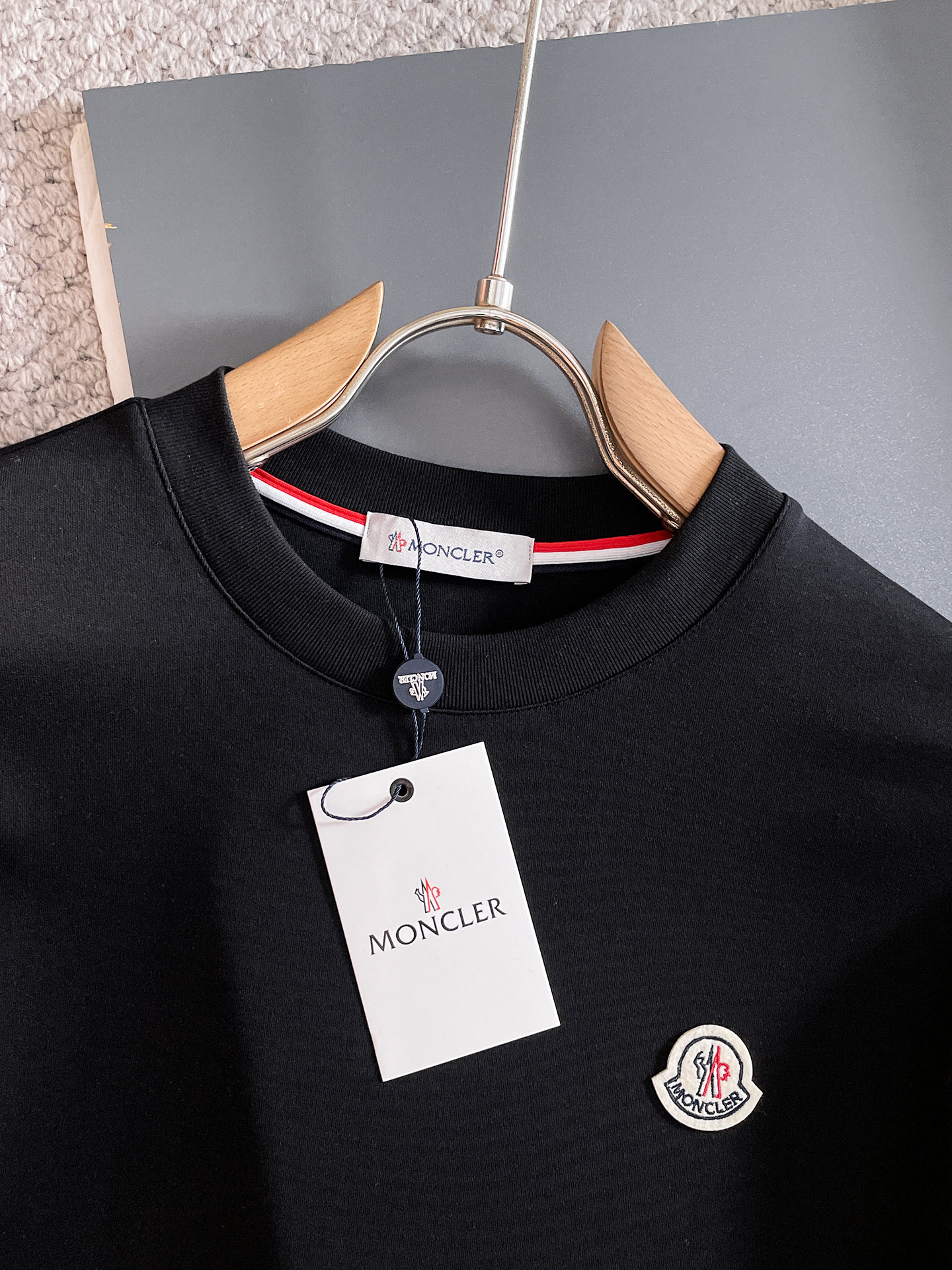 Moncler Male Basic Clothing Cotton S-m-l-xl