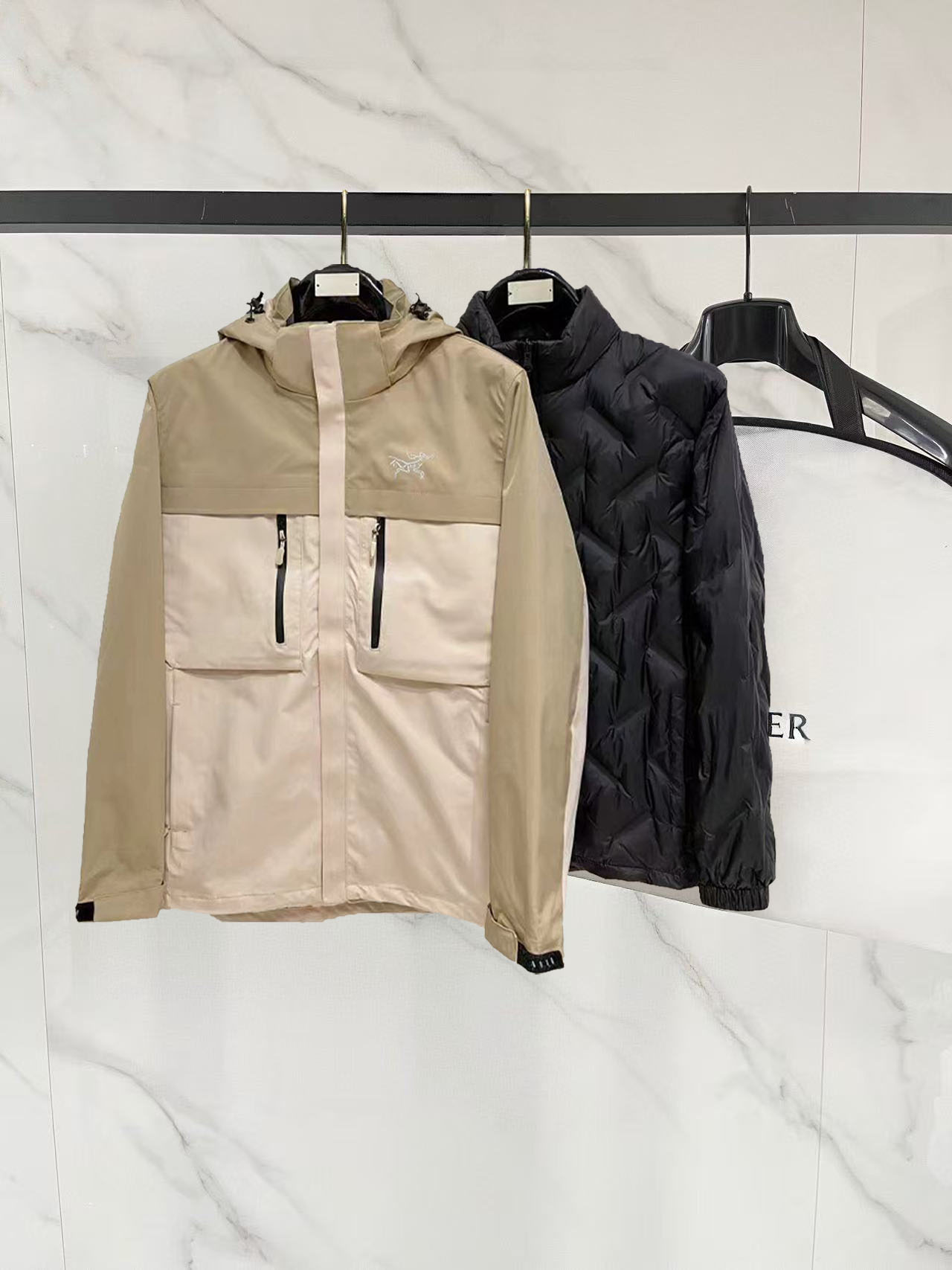 Arcteryx Down Jacket Goose Down Hooded M-l-xxxl