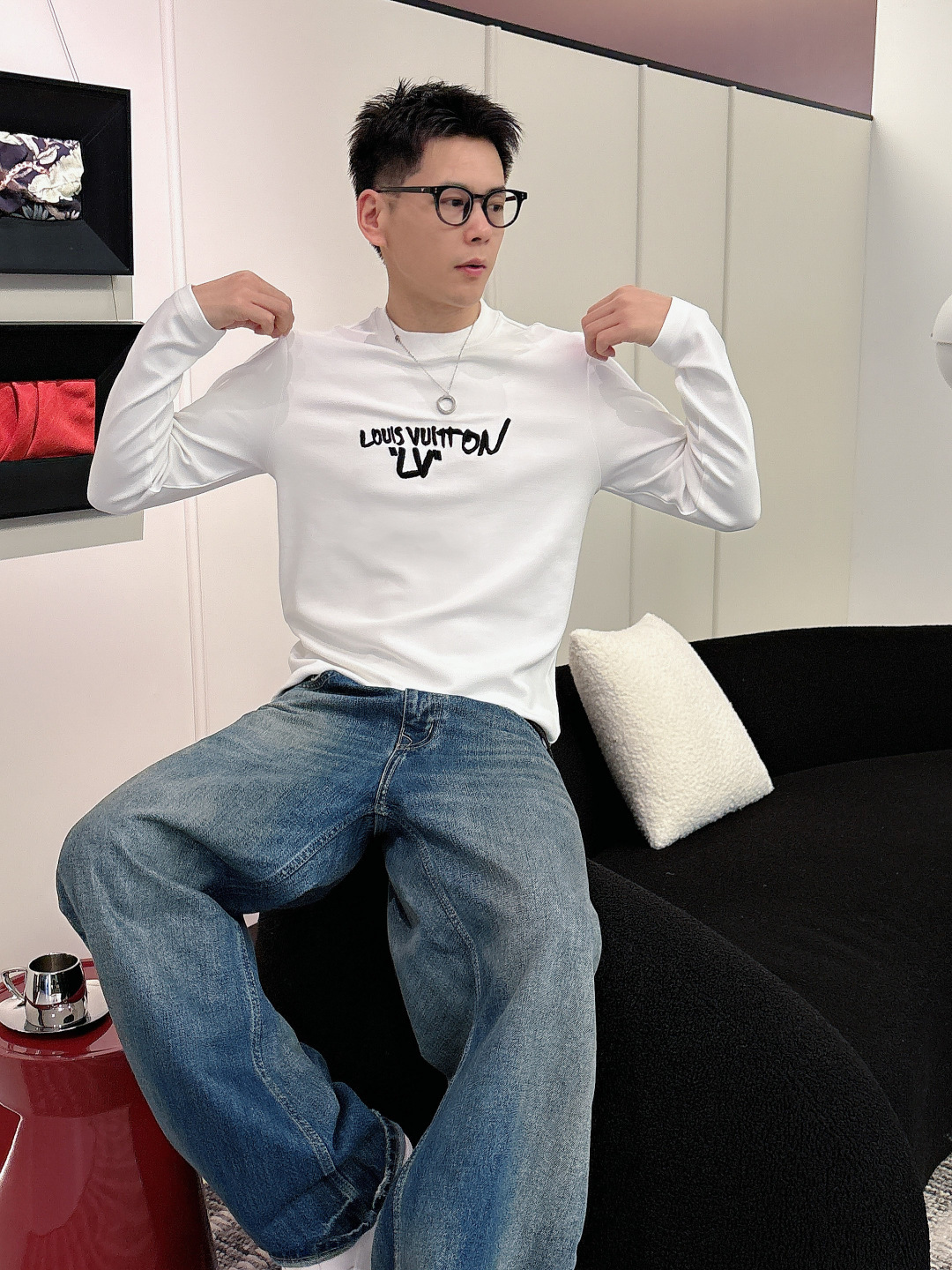 Louis Vuitton Basic Clothing M-l-xl