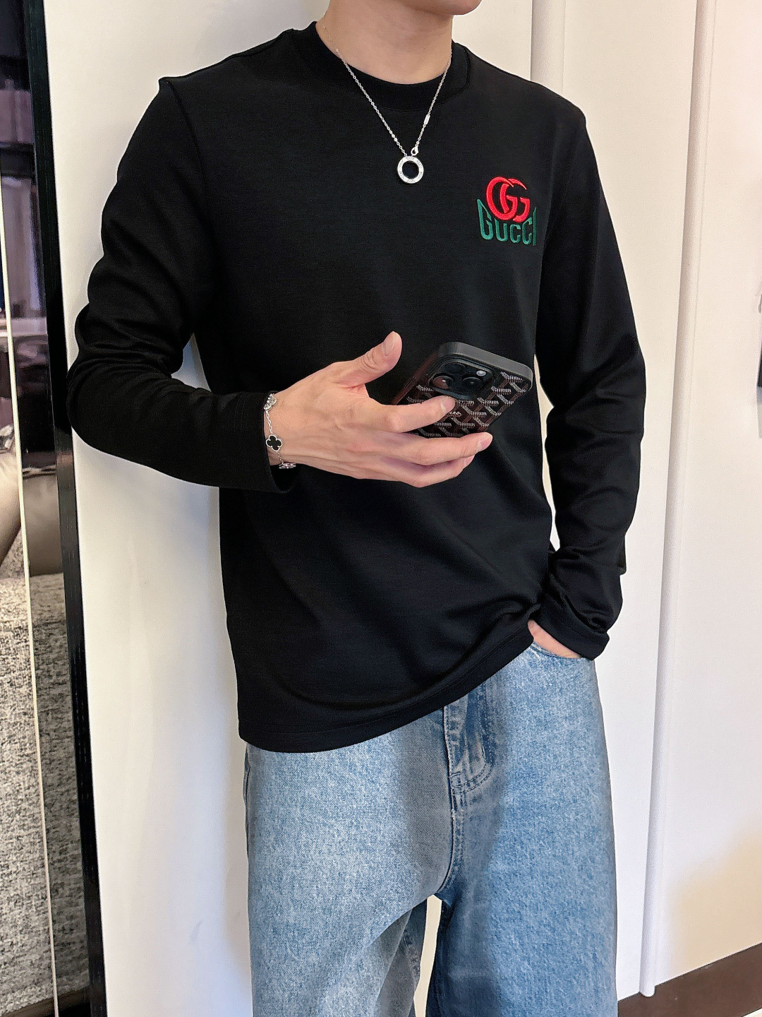 Gucci Basic Clothing Printed M-l-xl