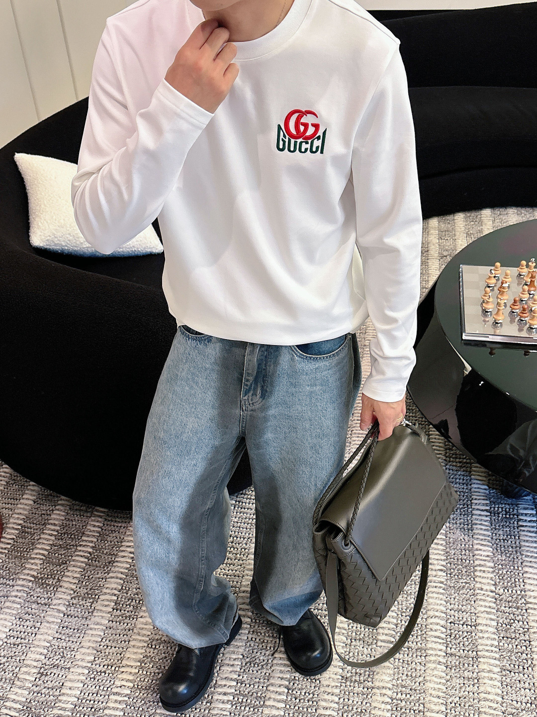 Gucci Basic Clothing Printed M-l-xl