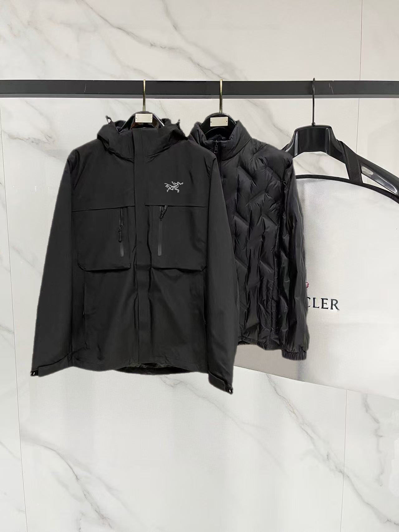 Arcteryx Down Jacket Goose Down Hooded M-l-xxxl