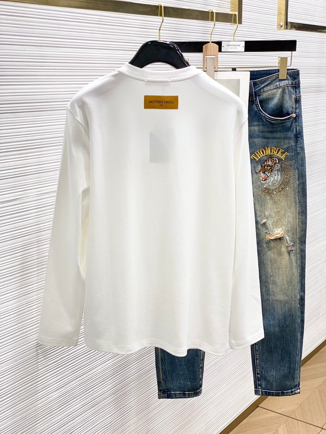 Louis Vuitton Male Basic Clothing Cotton M-l-xl