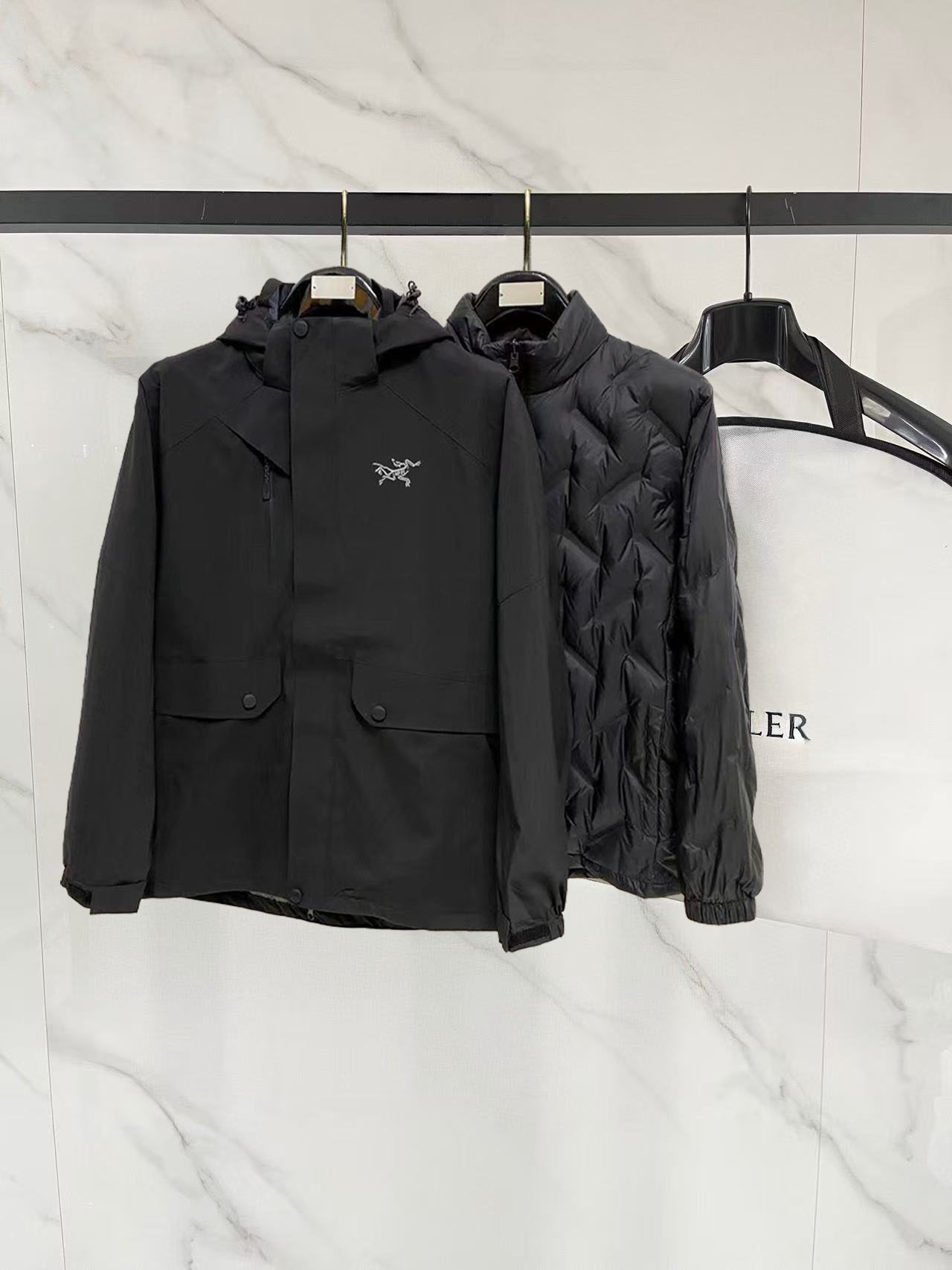 Arcteryx Down Jacket Goose Down Hooded M-l-xxxl
