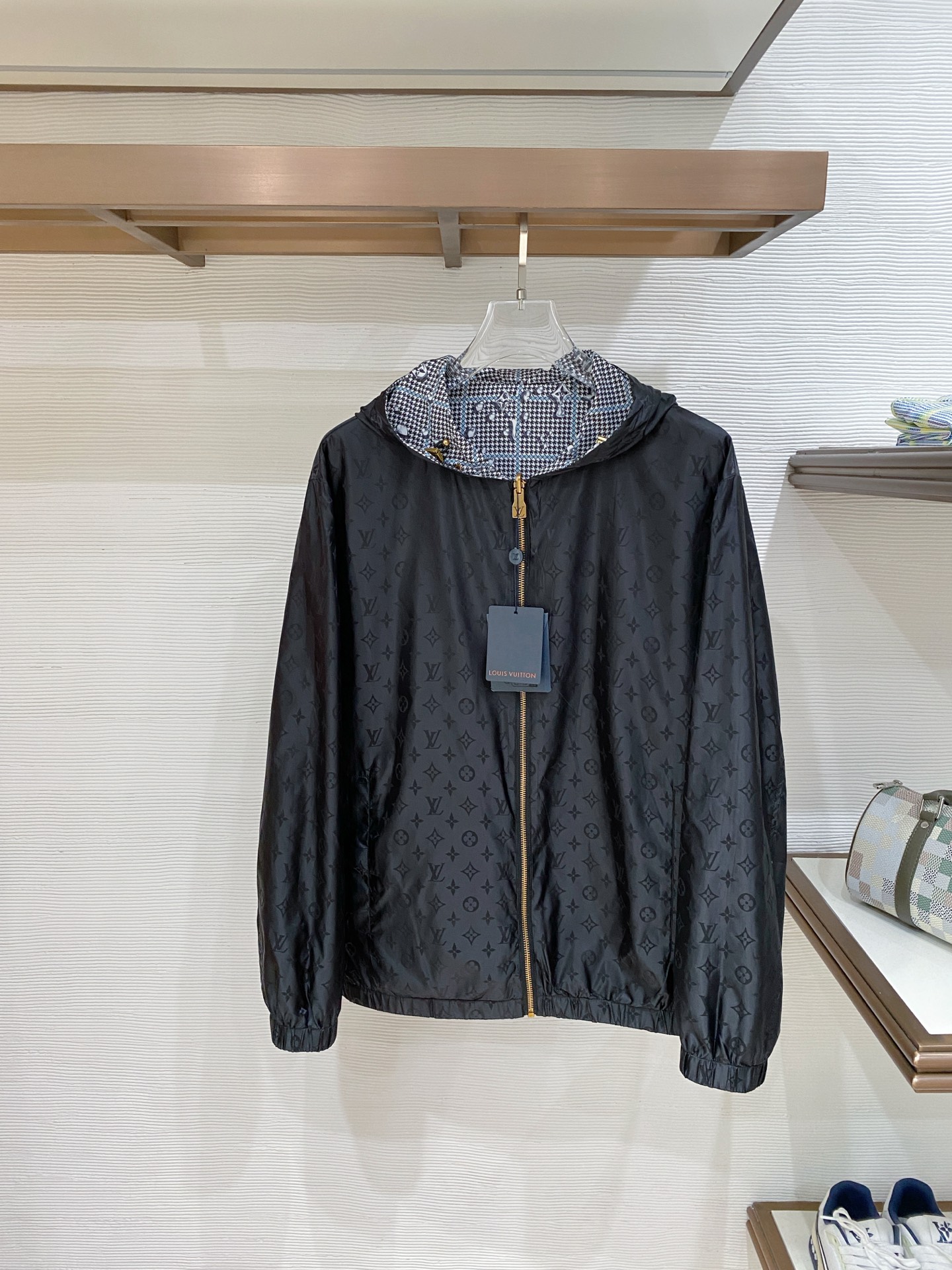 Louis Vuitton Jacket Cotton Black L