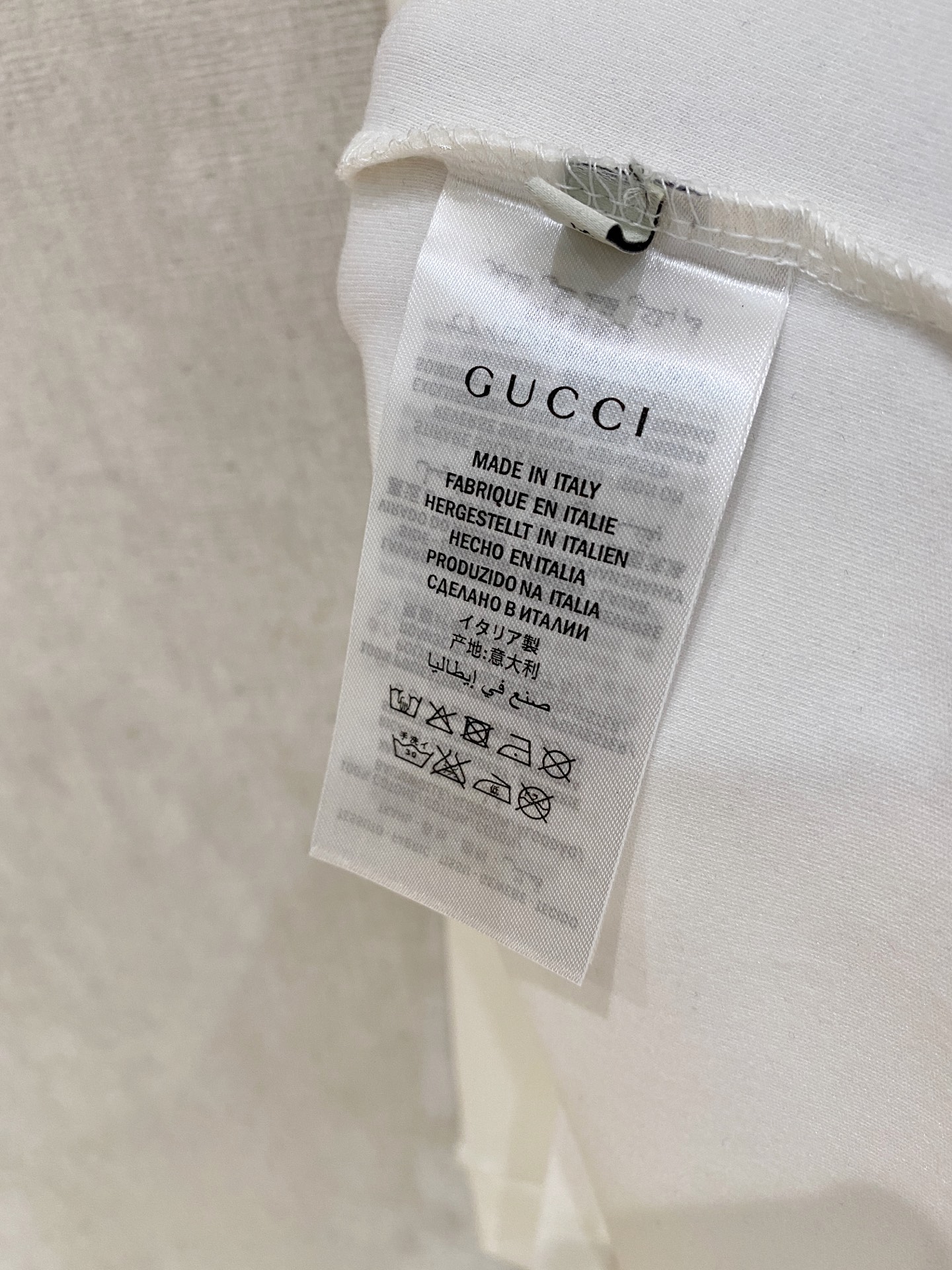 Gucci Male Basic Clothing Cotton S-l-xl