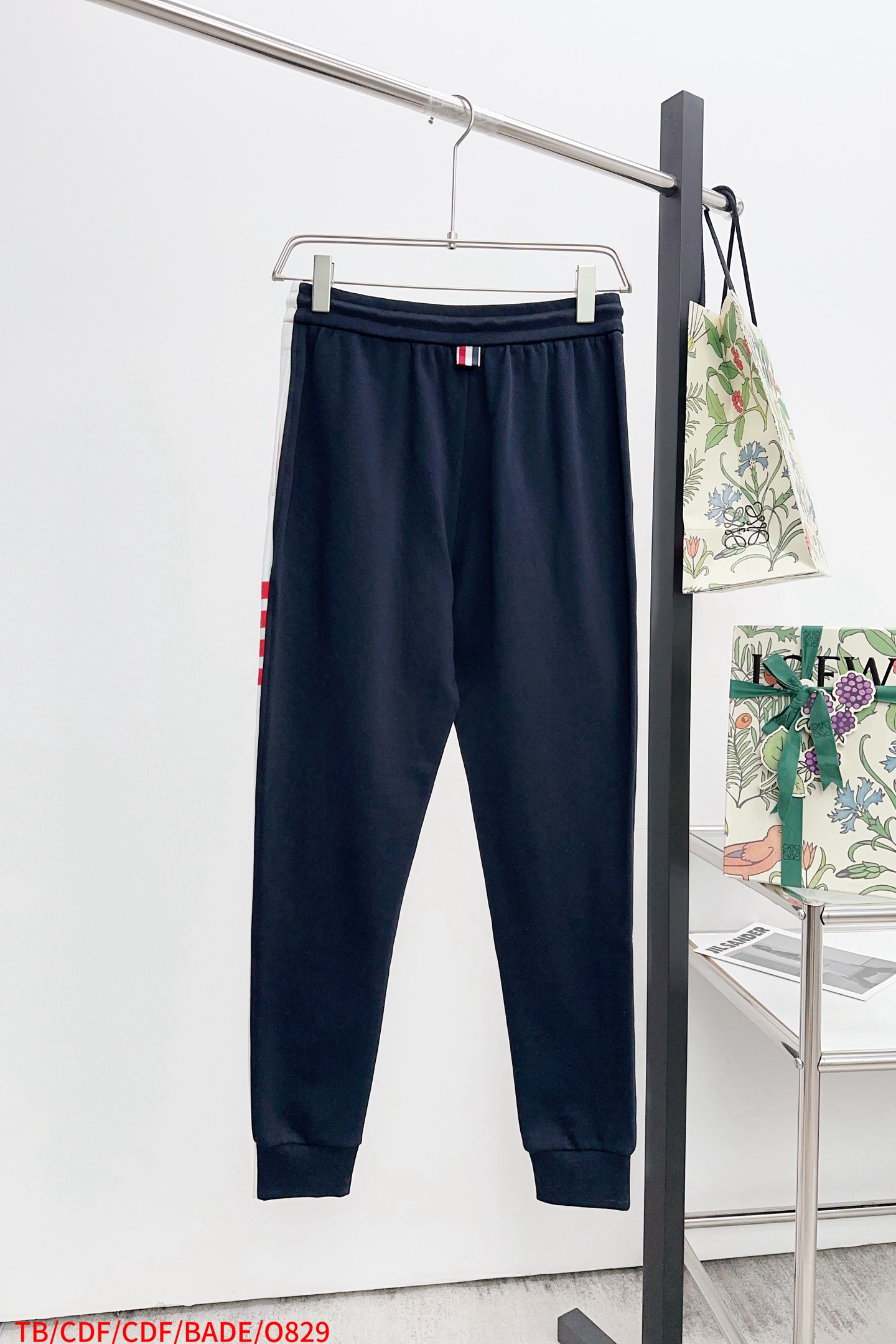 Thom Browne Male Basic Clothing Cotton Red M