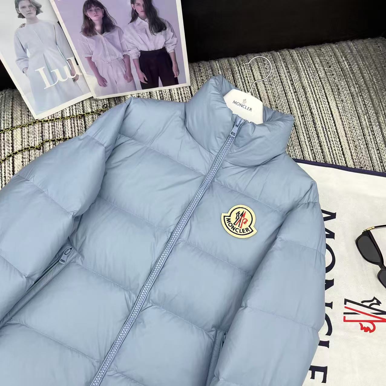 Moncler Couple Down Jacket Black M-l-xl