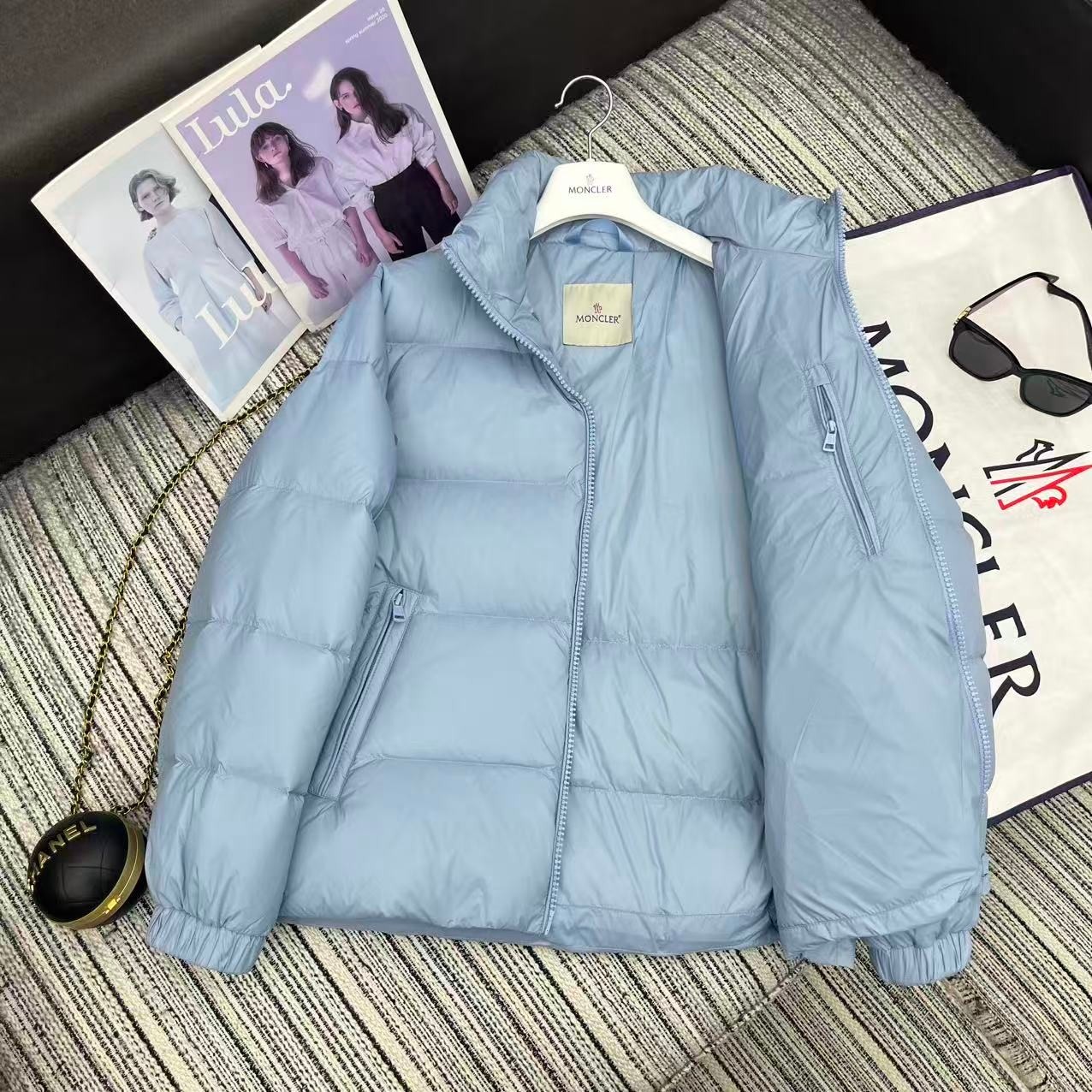 Moncler Couple Down Jacket Black M-l-xl
