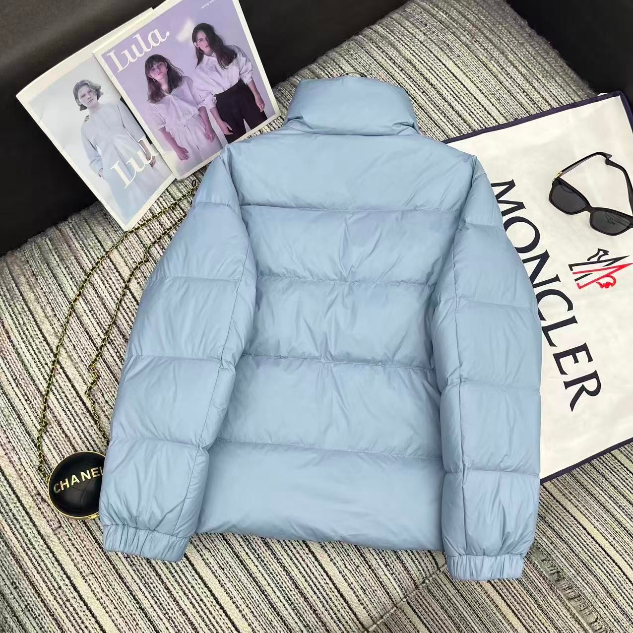 Moncler Couple Down Jacket Black M-l-xl