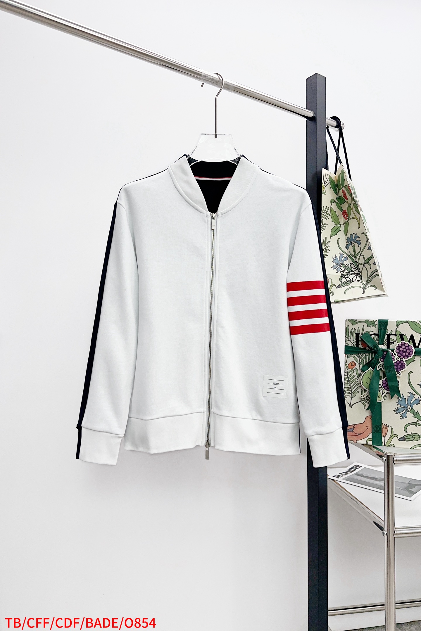 Thom Browne Male Basic Clothing Cotton Red M