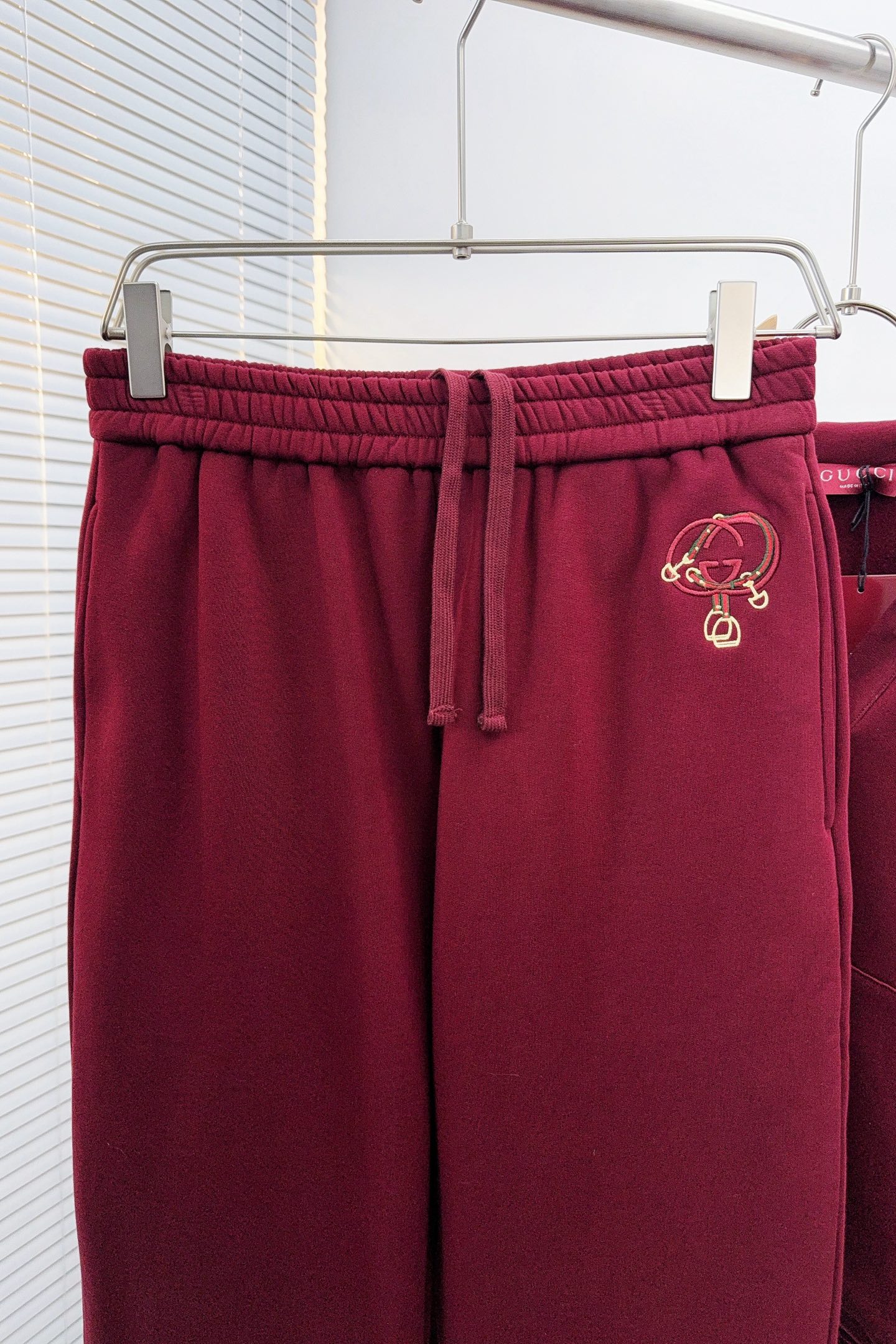 Gucci Basic Clothing Red Fleece Lined S-m-l-xl