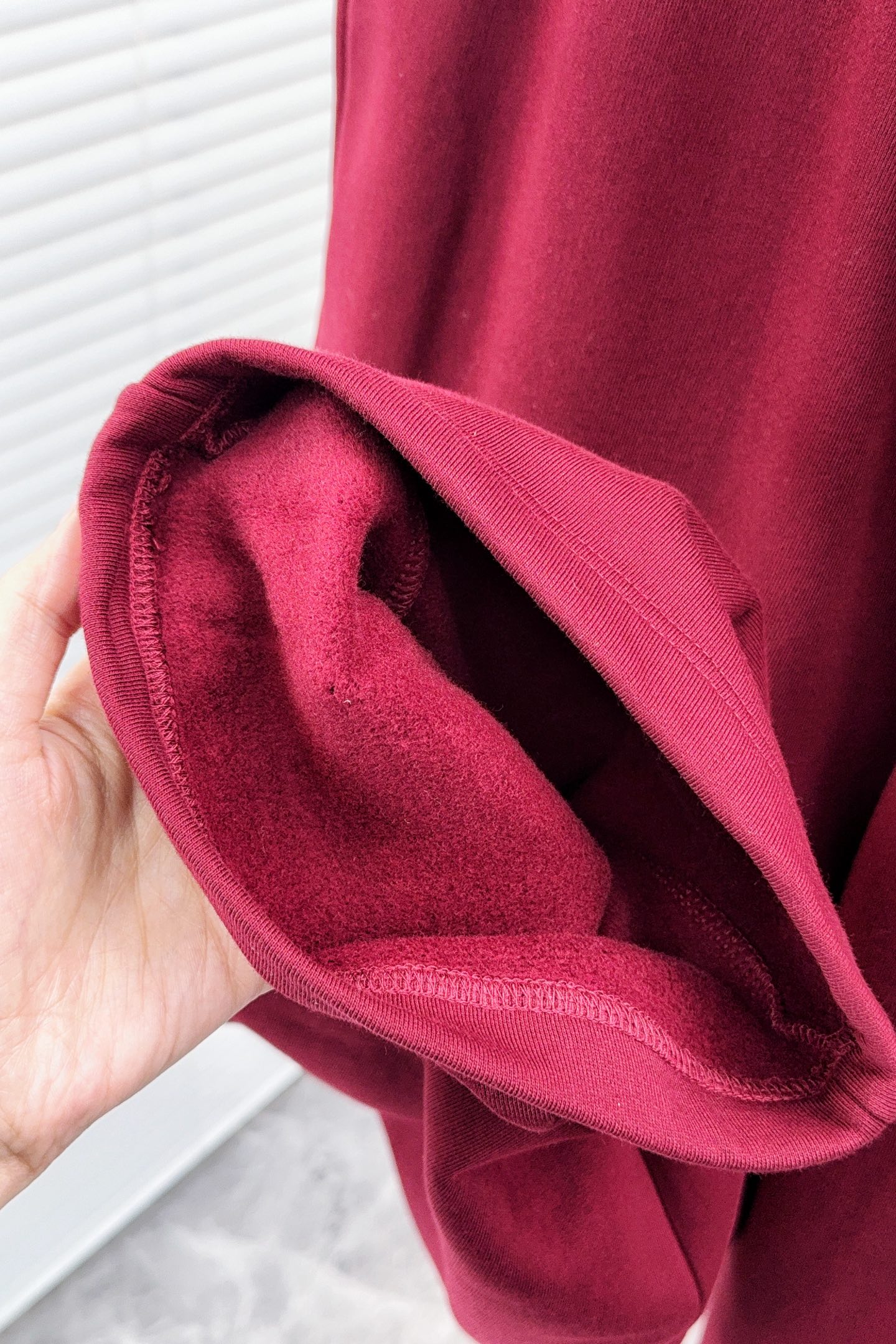 Gucci Basic Clothing Red Fleece Lined S-m-l-xl