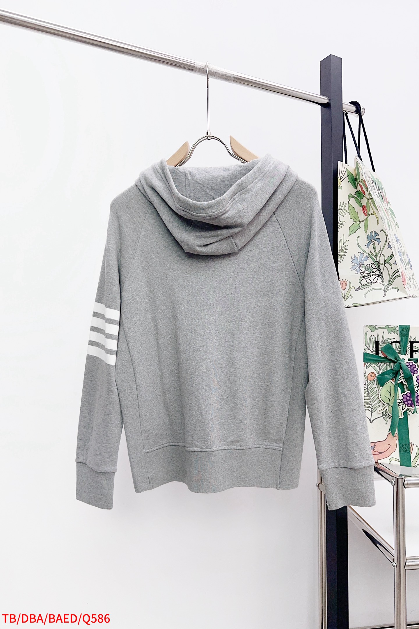 Thom Browne Basic Clothing Cotton Black Hooded
