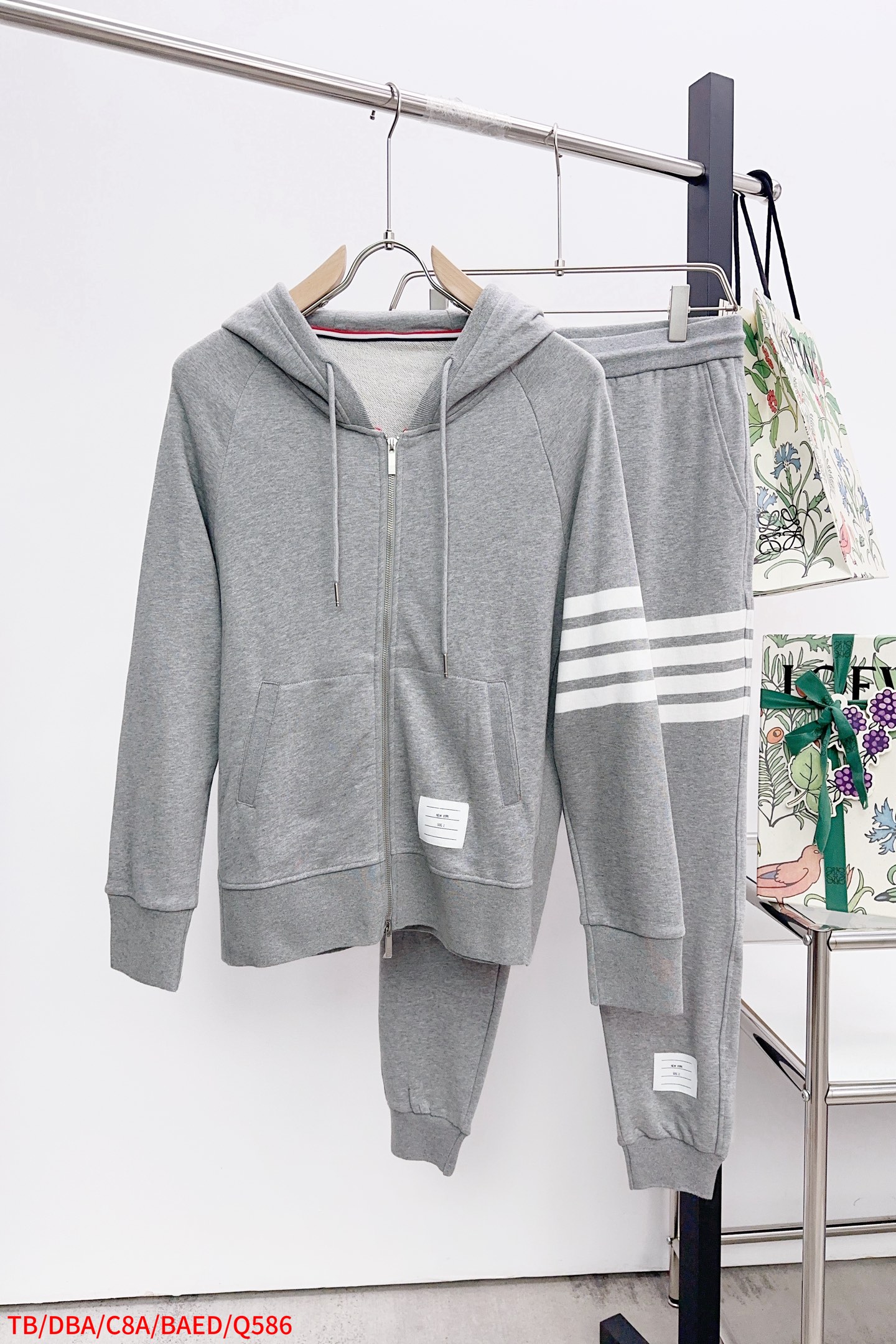 Thom Browne Basic Clothing Cotton Black Hooded