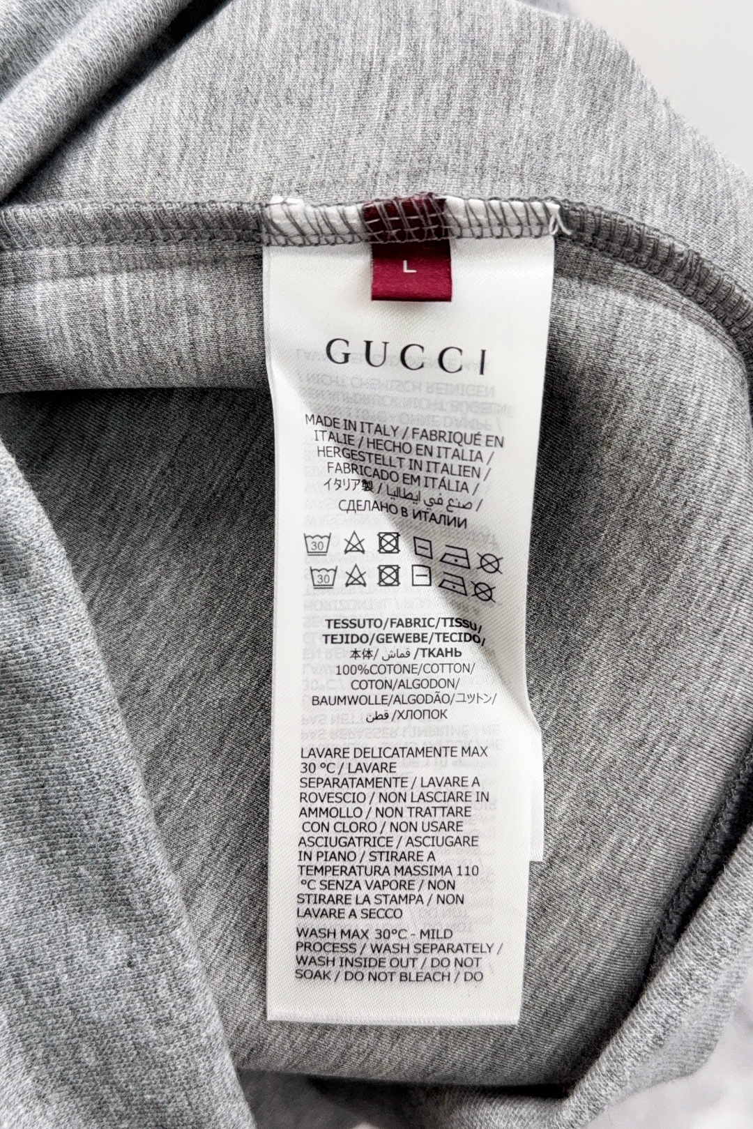 Gucci Hoodie Gray S-l-xxl