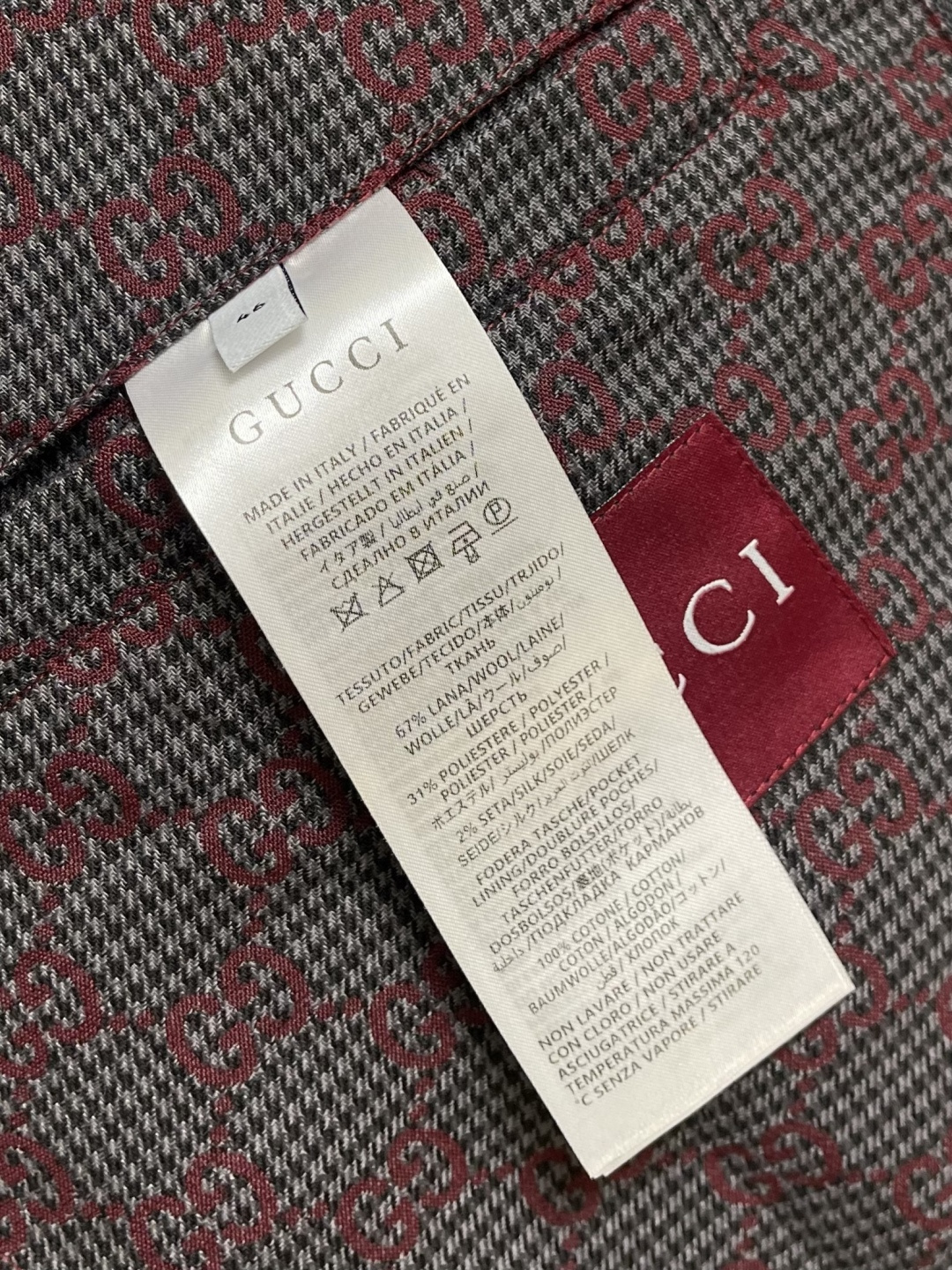 Gucci Jacket Red S-l