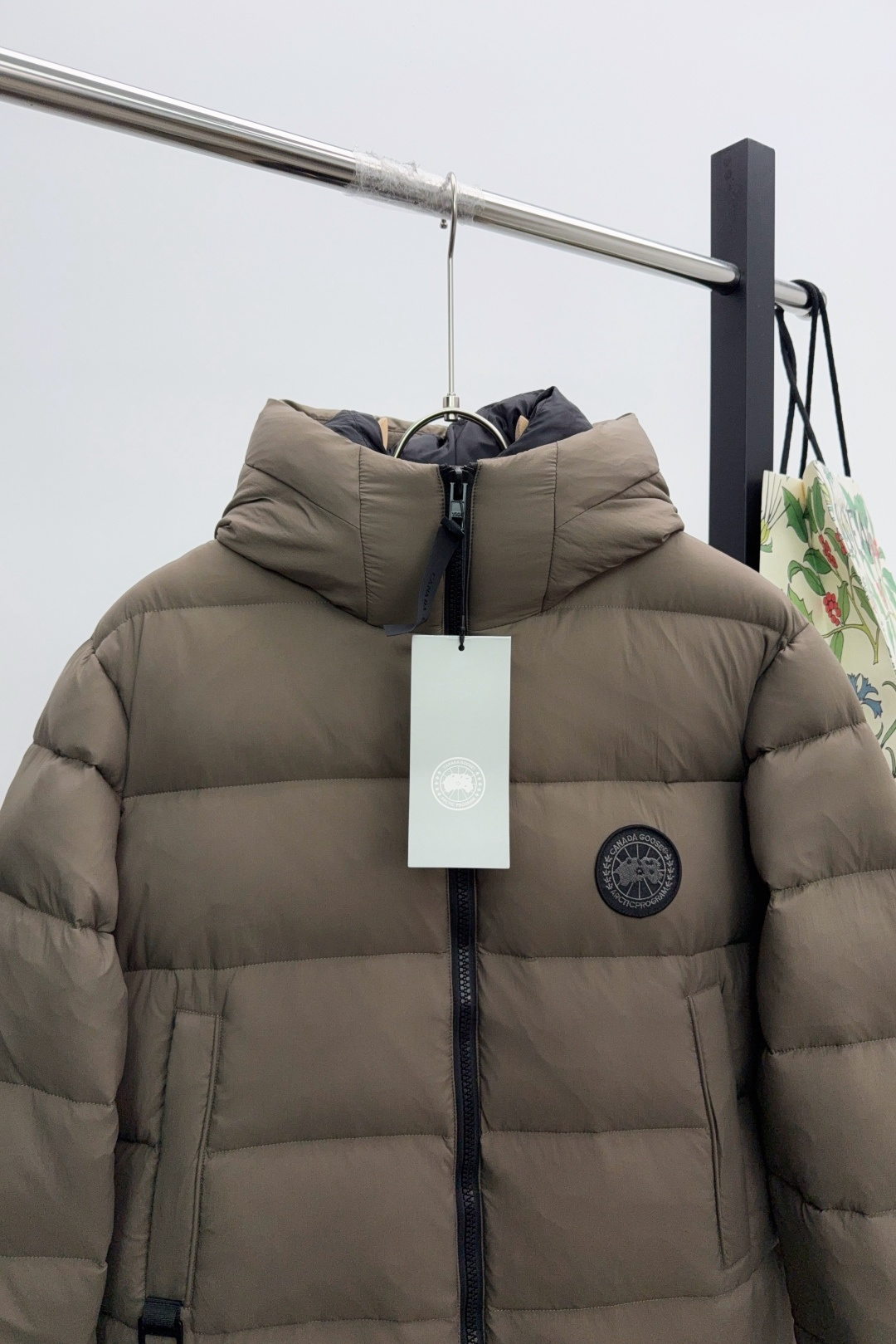 Canada Goose Female Down Jacket Goose Down Black Hooded S-m-l-xl-xxl
