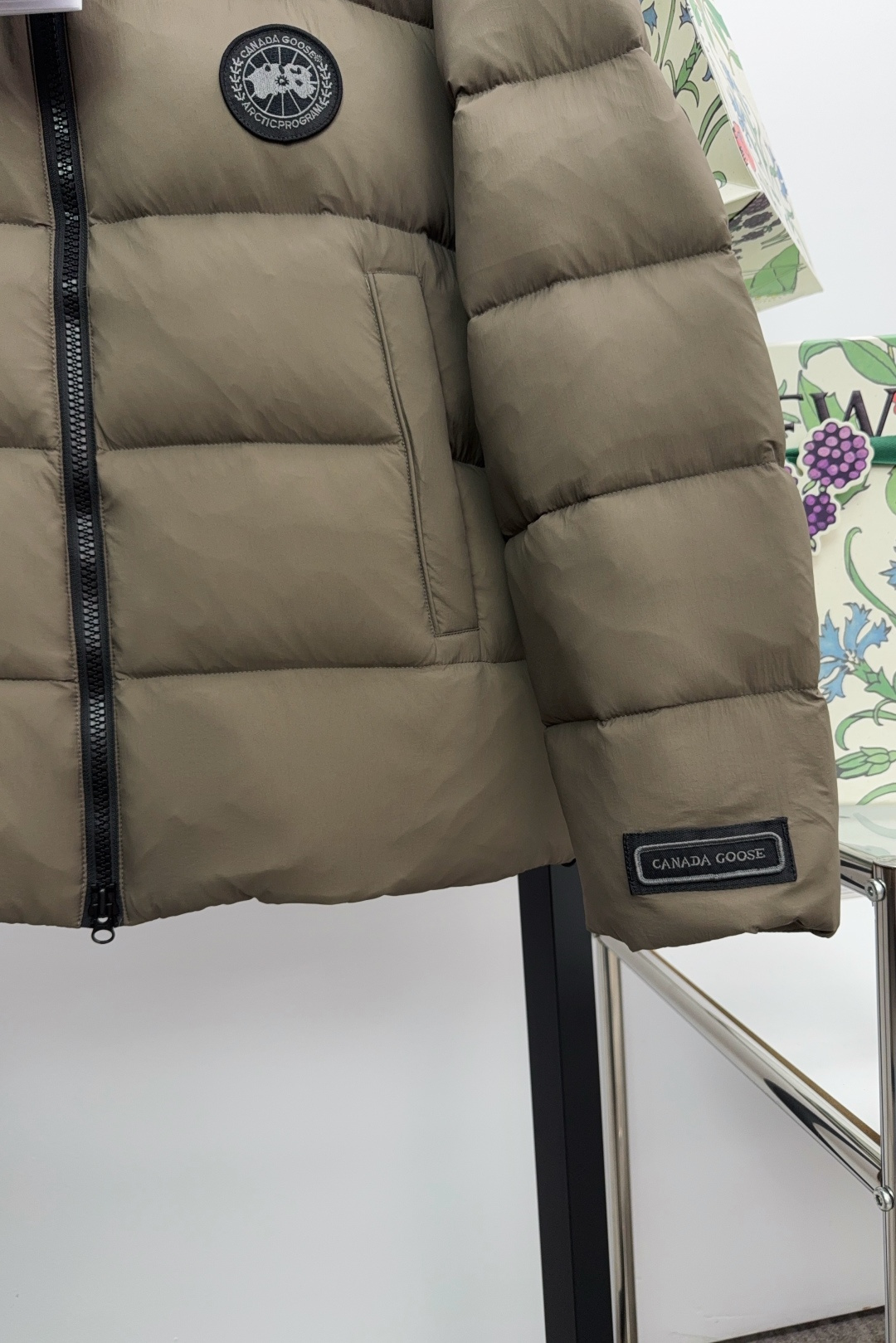 Canada Goose Female Down Jacket Goose Down Black Hooded S-m-l-xl-xxl