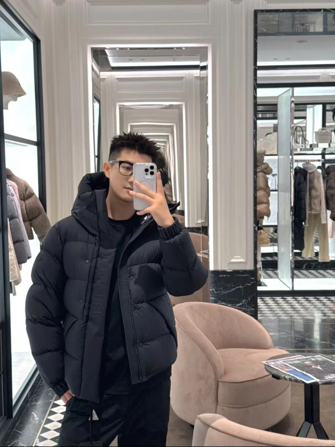 Moncler Couple Basic Clothing Couple Style M