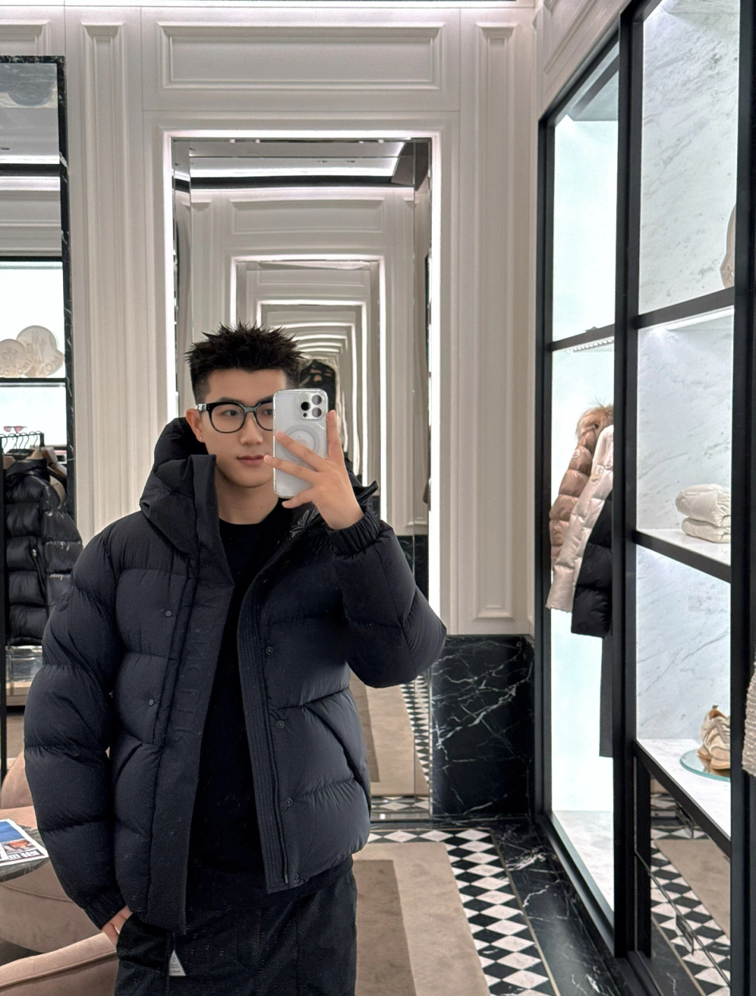 Moncler Couple Basic Clothing Couple Style M