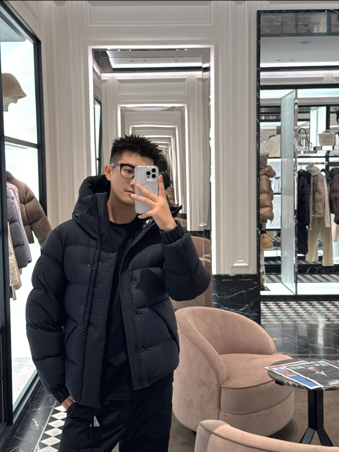 Moncler Couple Basic Clothing Couple Style M