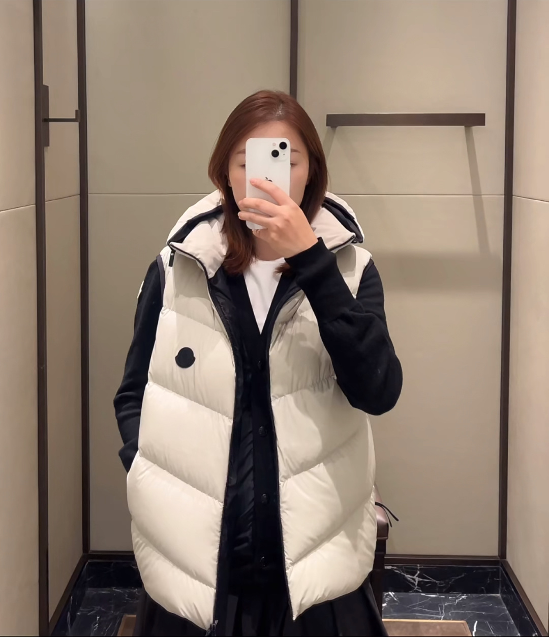 Moncler Male Down Vest Hooded S-m-l