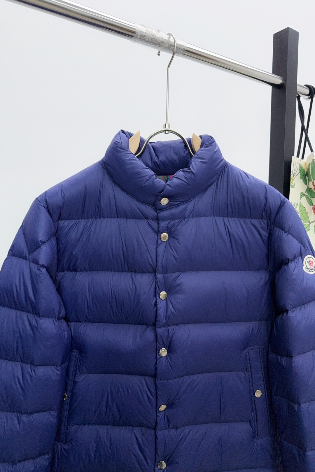 Moncler Couple Down Jacket White Duck Down Black Couple Style M-l-xl