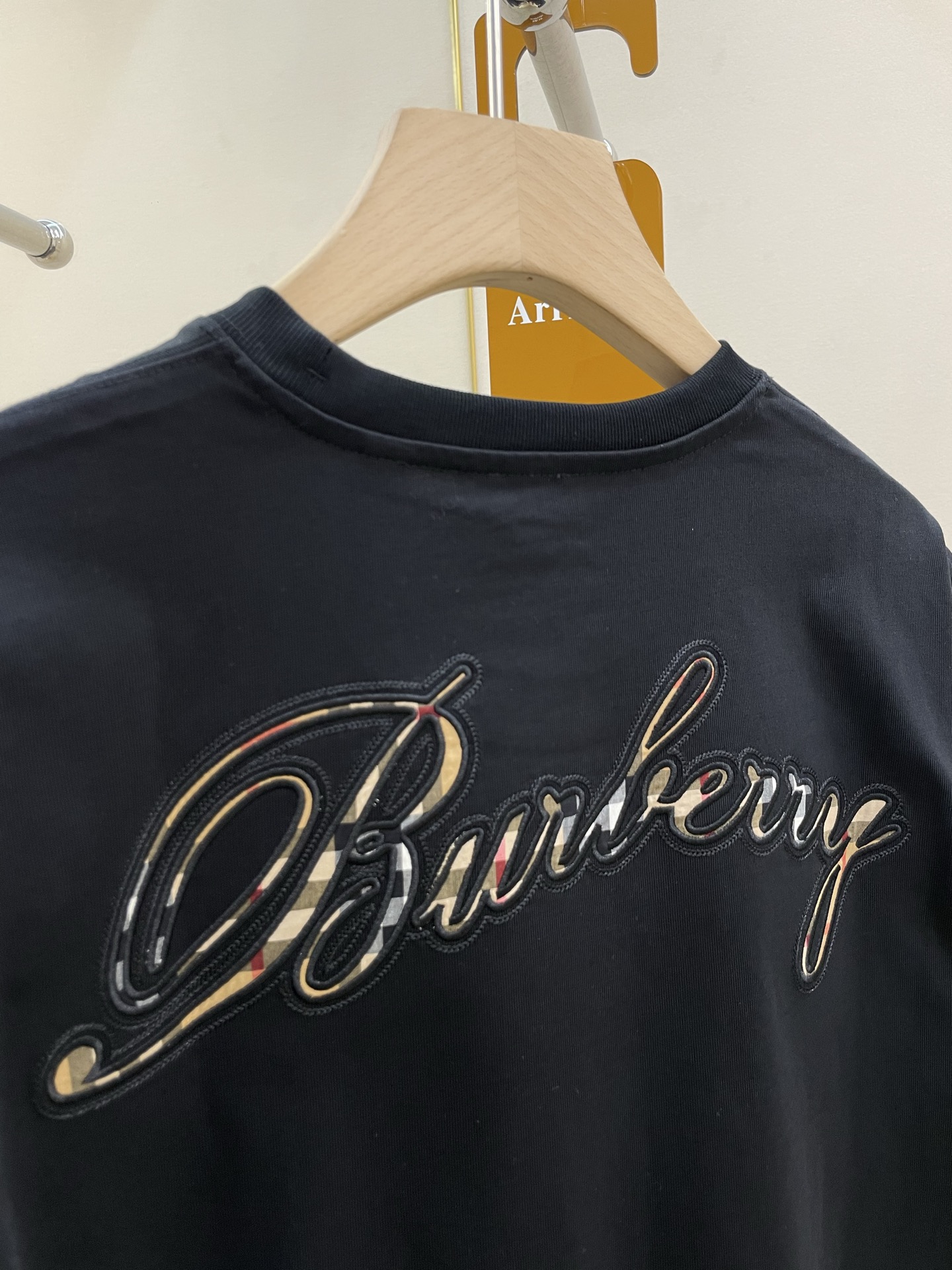 Burberry Basic Clothing Cotton Black S-m-l-xl