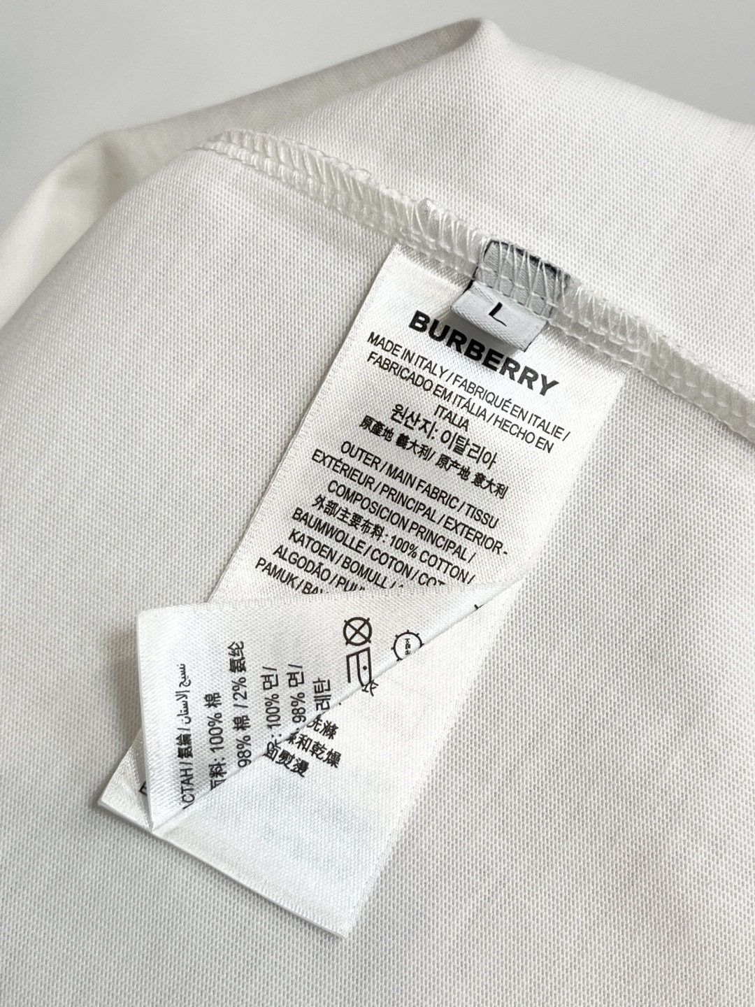 Burberry Basic Clothing Cotton M-xl