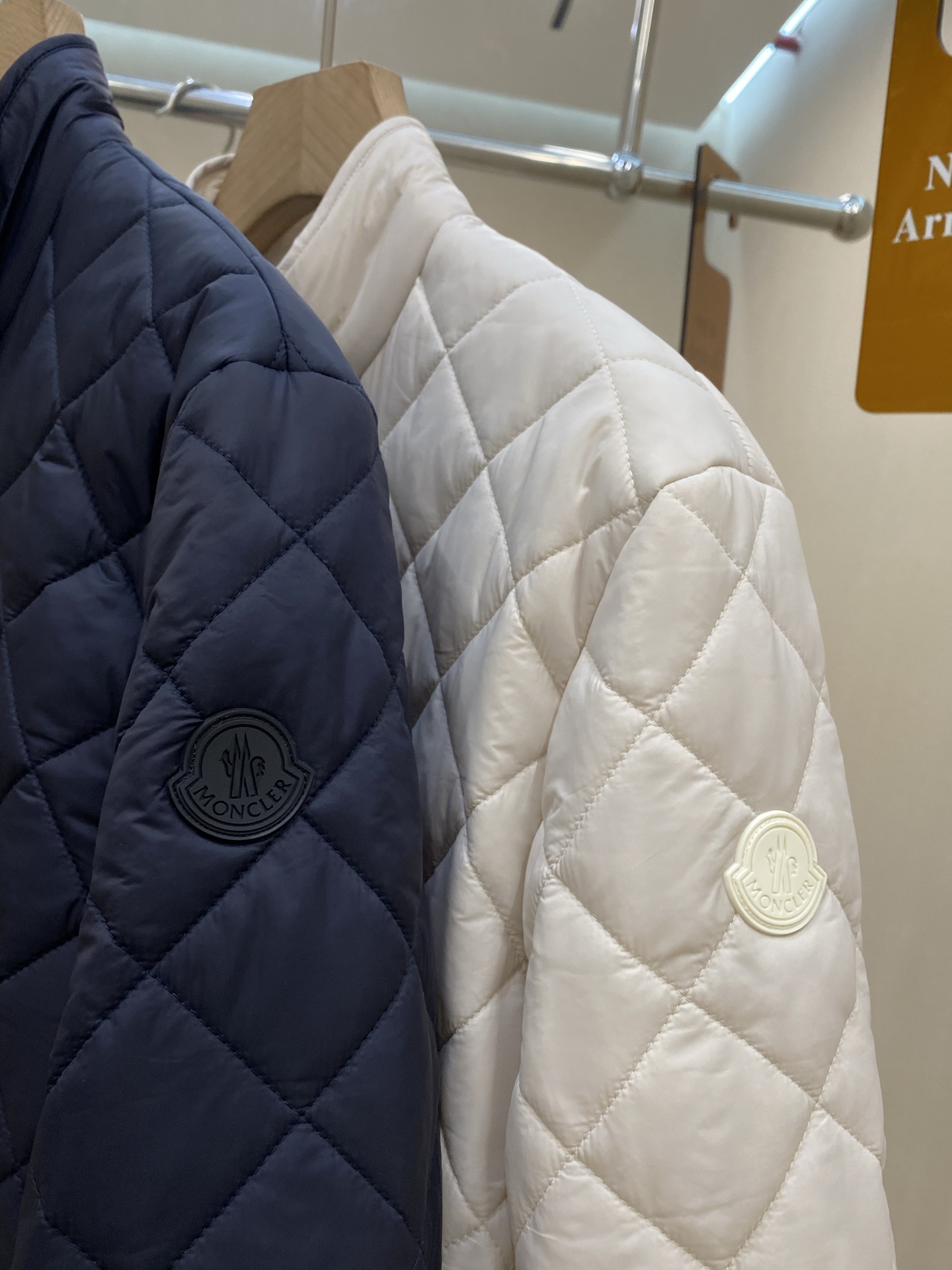 Moncler Jacket Cotton Blue S-m