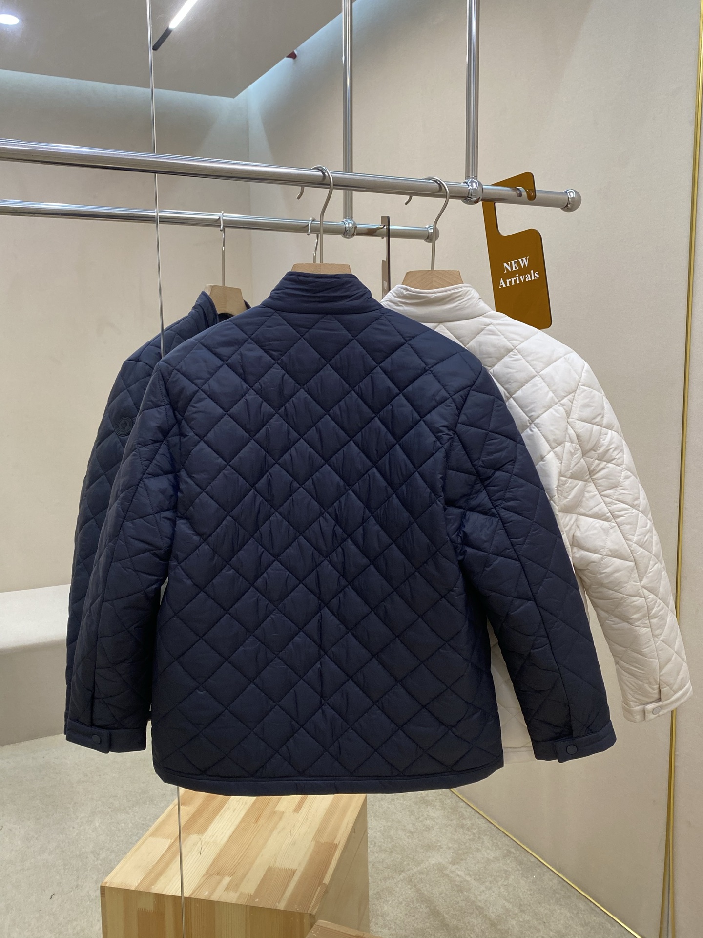 Moncler Jacket Cotton Blue S-m