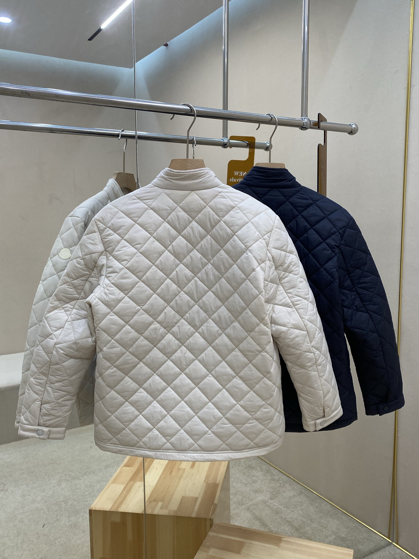 Moncler Jacket Cotton Blue S-m