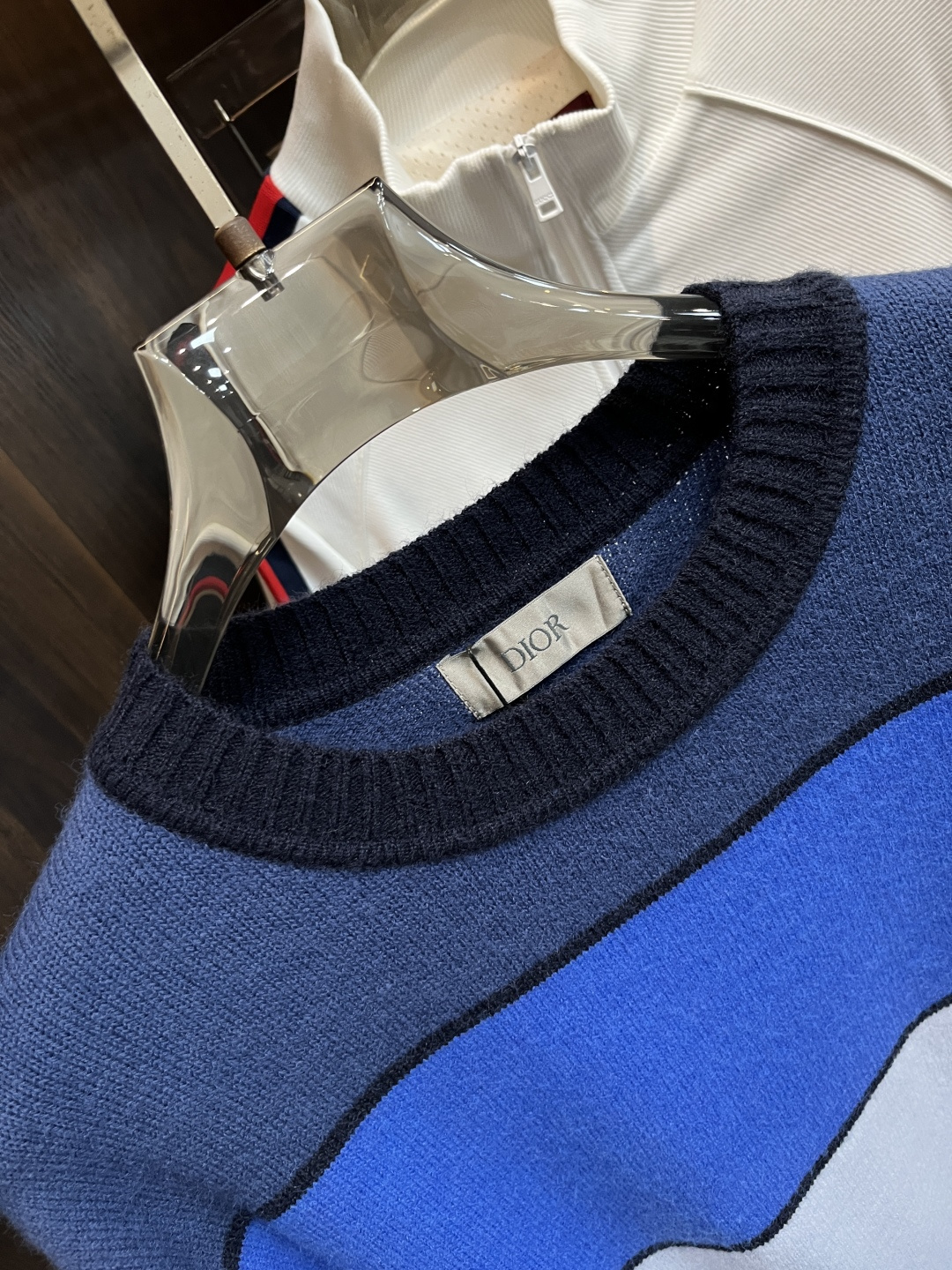 Dior Male Jeans Cotton Blue Striped S-m-l-xl