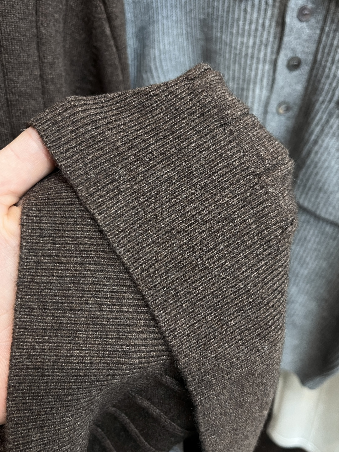 Brunello Cucinelli Basic Clothing Wool Blue S