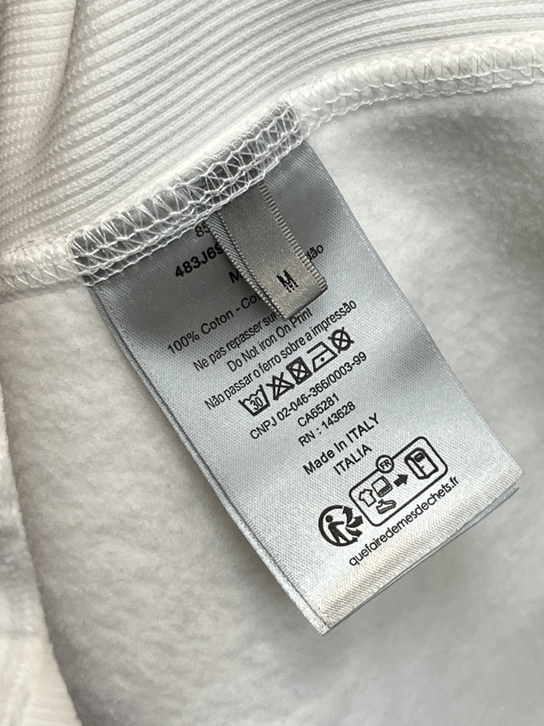 Dior Couple Hoodie Cotton Black Hooded S-l