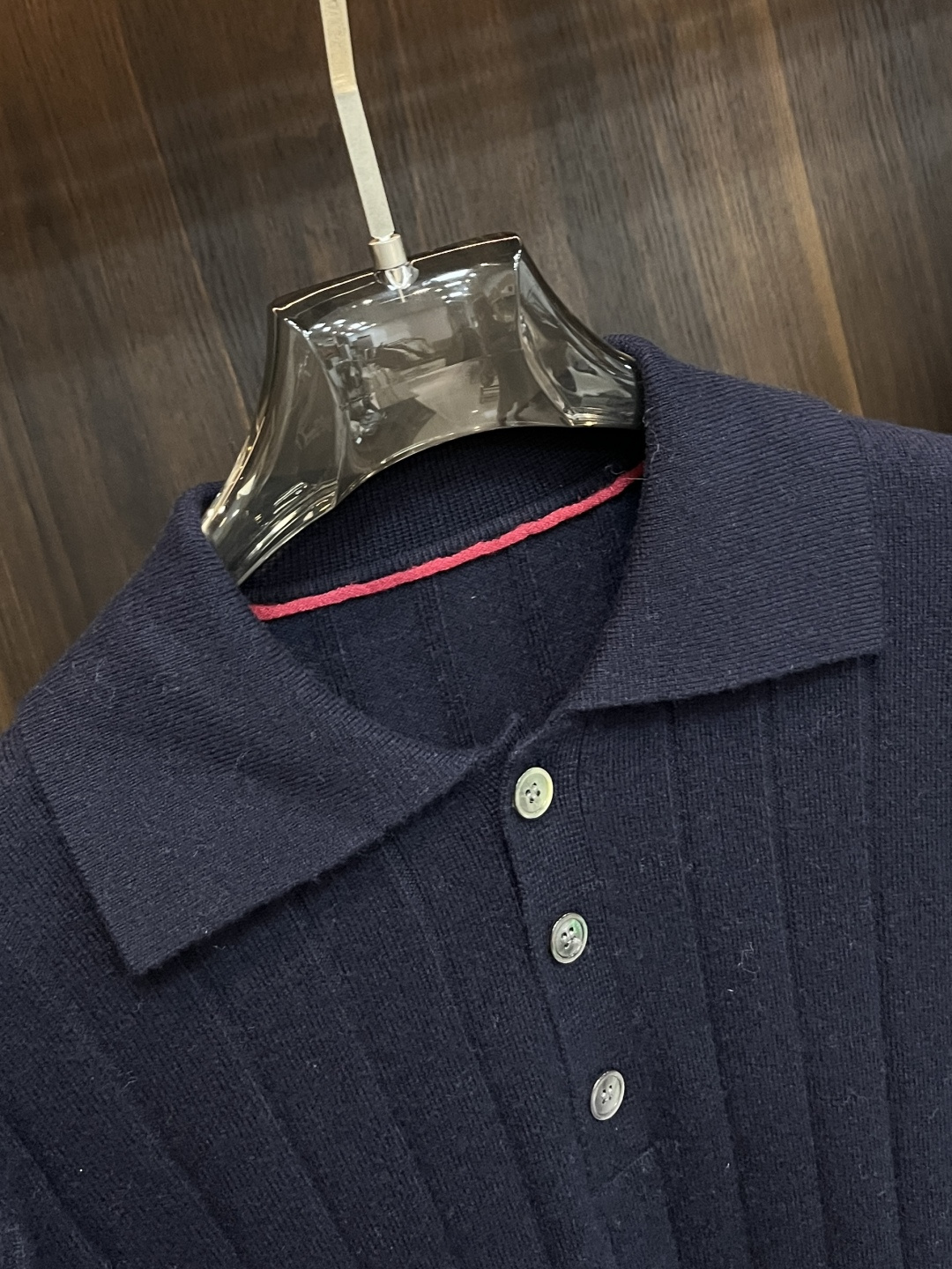 Brunello Cucinelli Couple Basic Clothing Wool Blue S