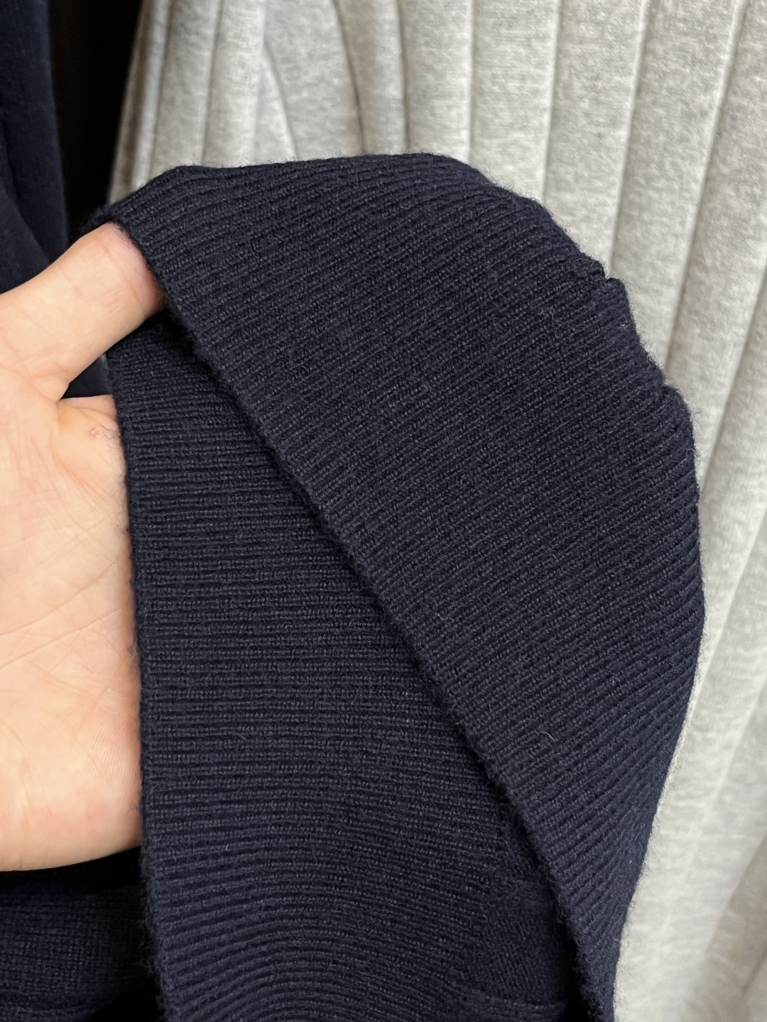 Brunello Cucinelli Couple Basic Clothing Wool Blue S