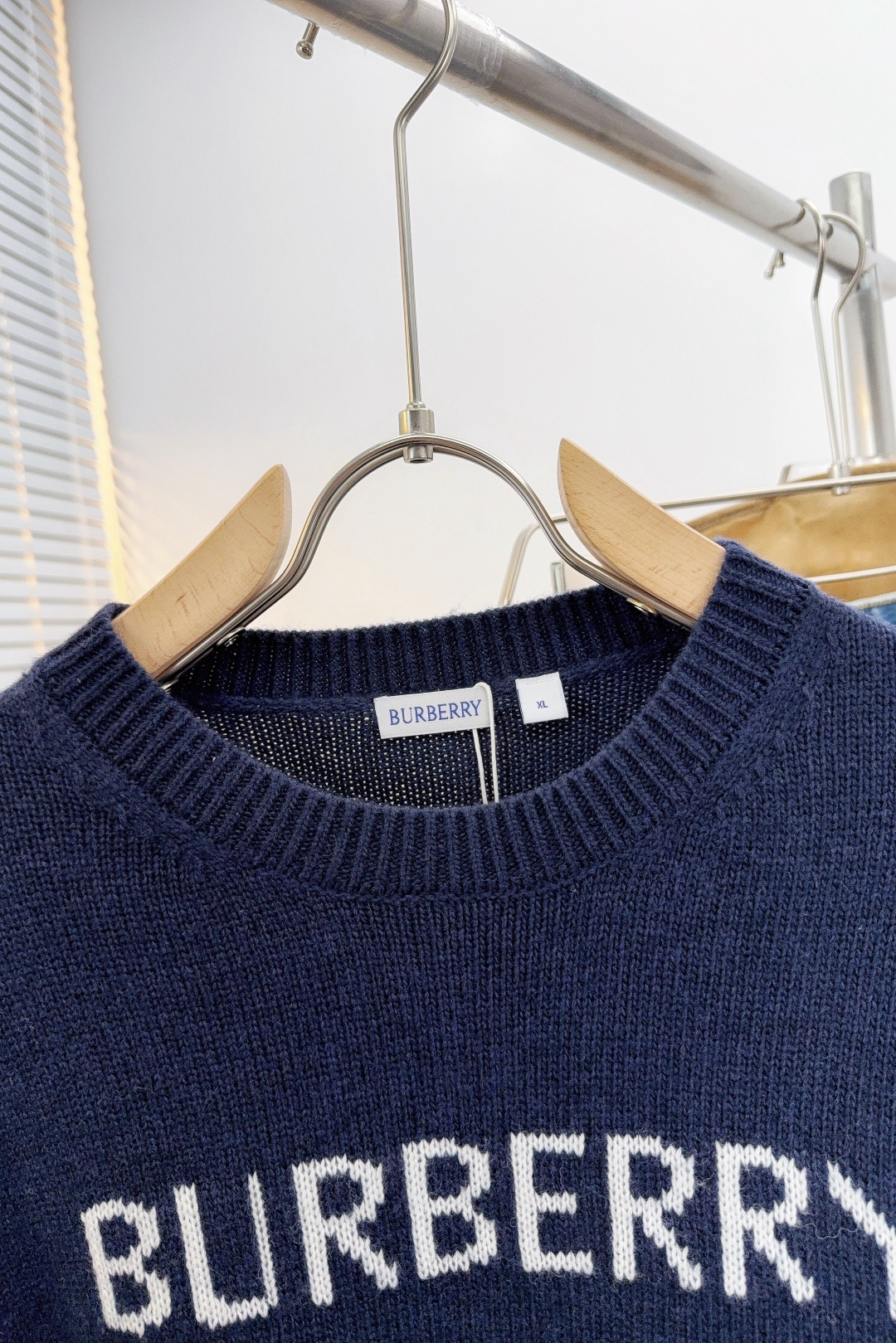 Burberry Male Basic Clothing Wool Gray Couple Style S-m-xxl