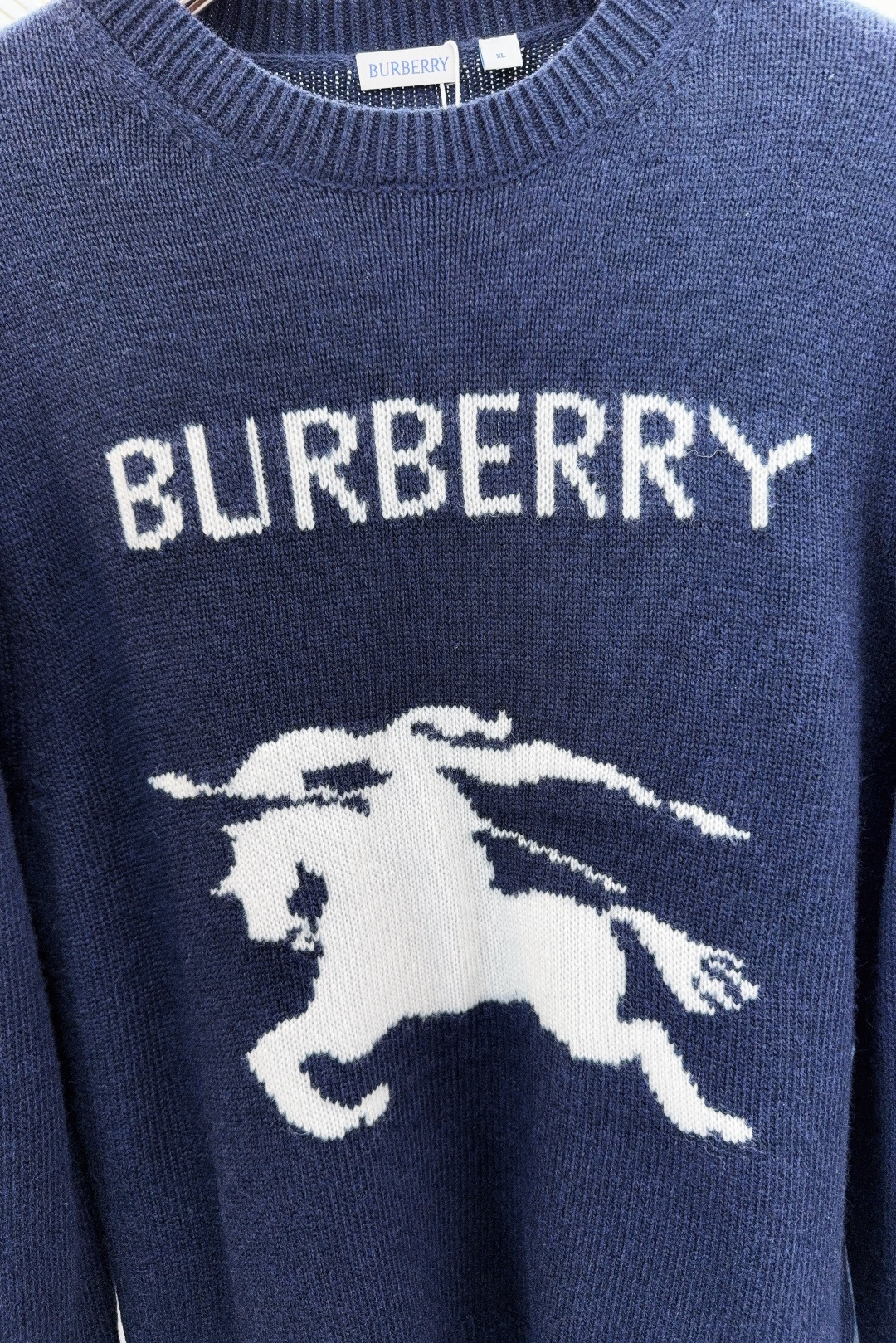 Burberry Male Basic Clothing Wool Gray Couple Style S-m-xxl