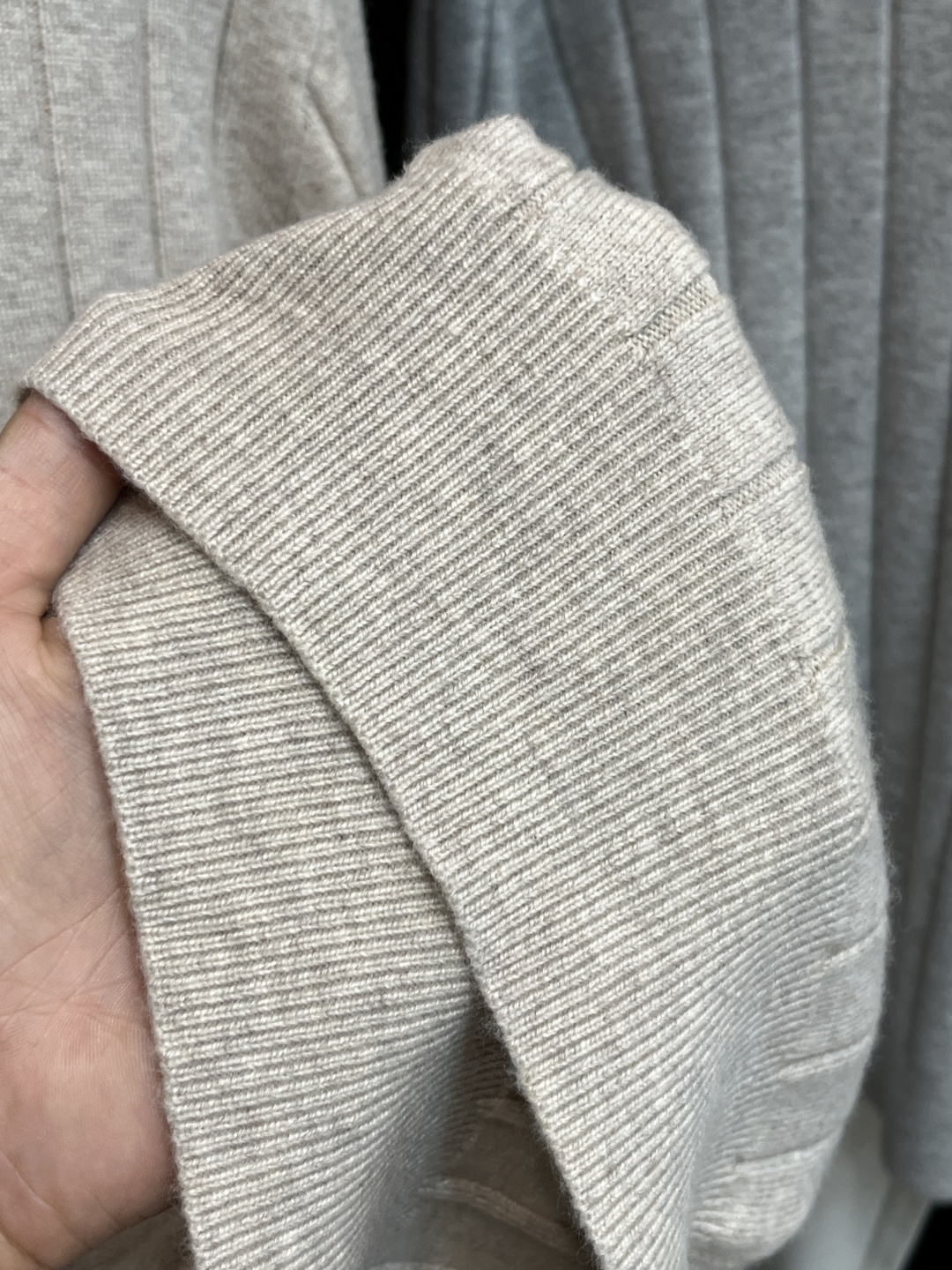 Brunello Cucinelli Couple Basic Clothing Wool Blue S