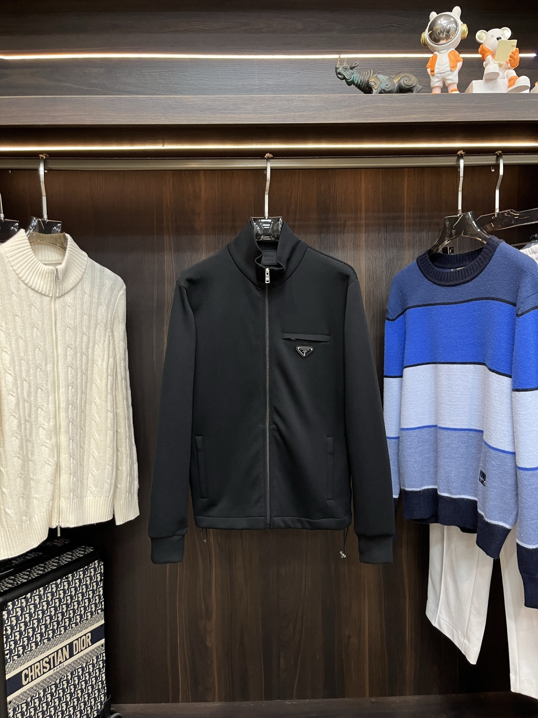 Prada Jacket Black S-m-l-xl