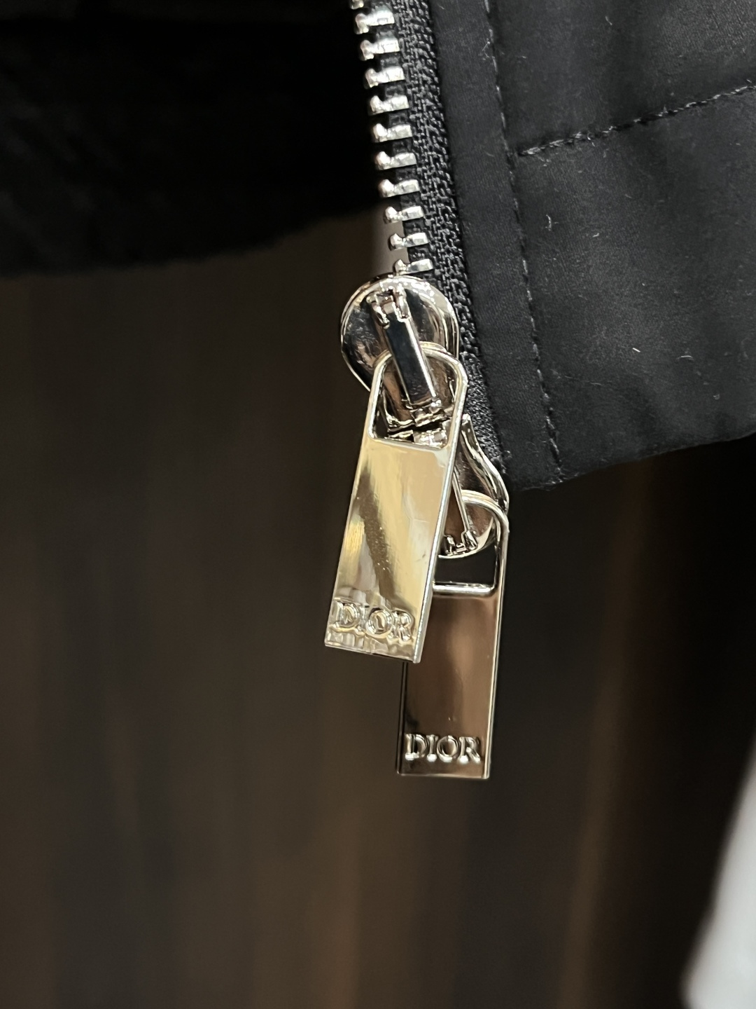 Dior Male Jacket Cotton Black S