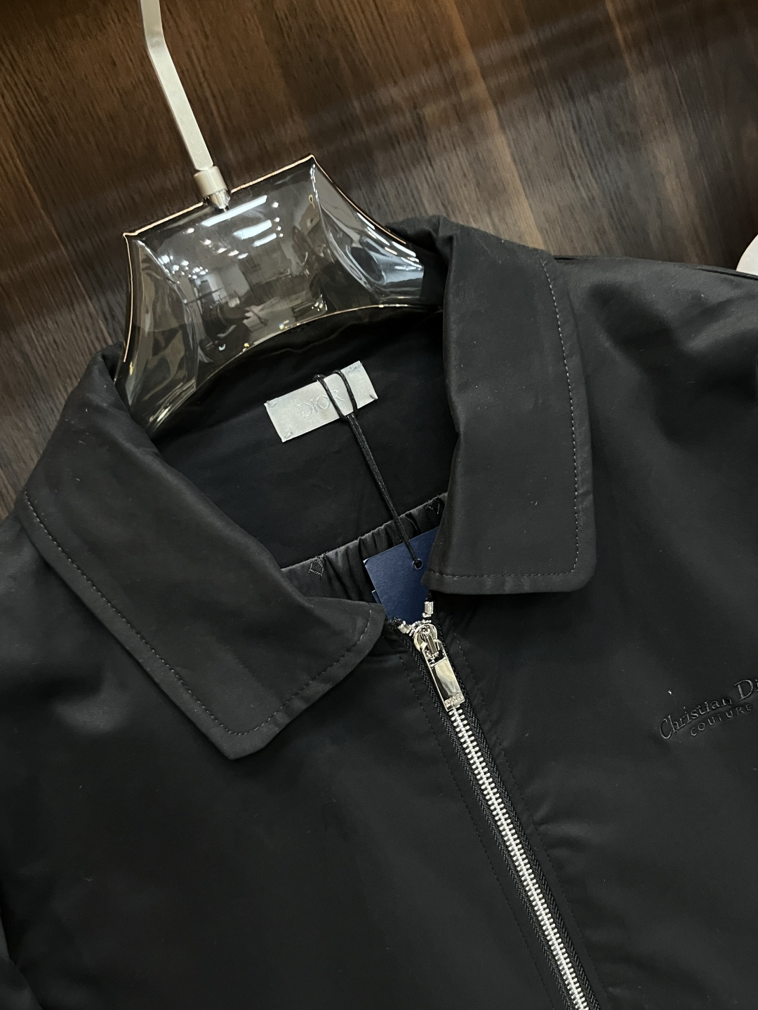 Dior Male Jacket Cotton Black S